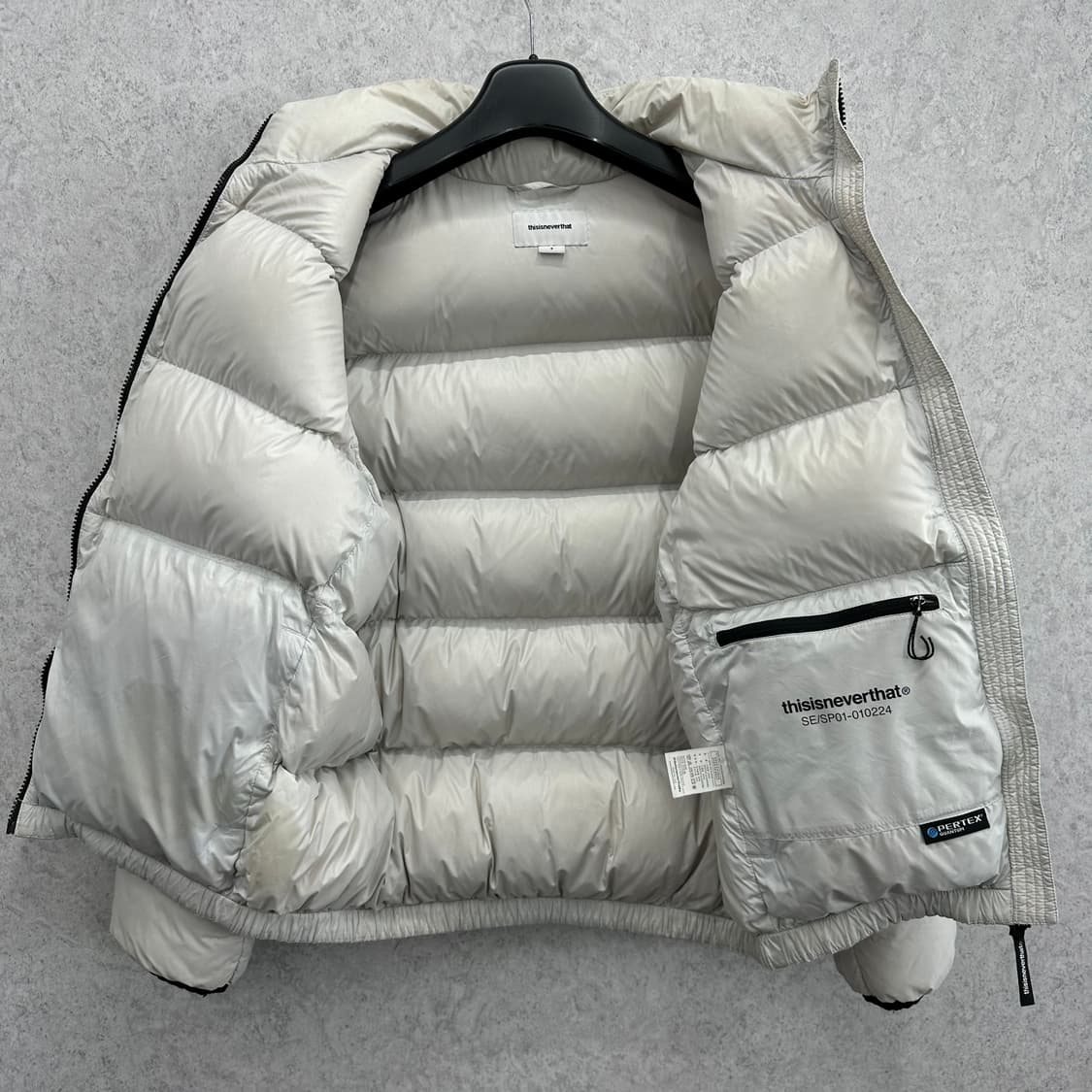 90 디스이즈네버댓 여자 덕다운 패딩 상품이미지3