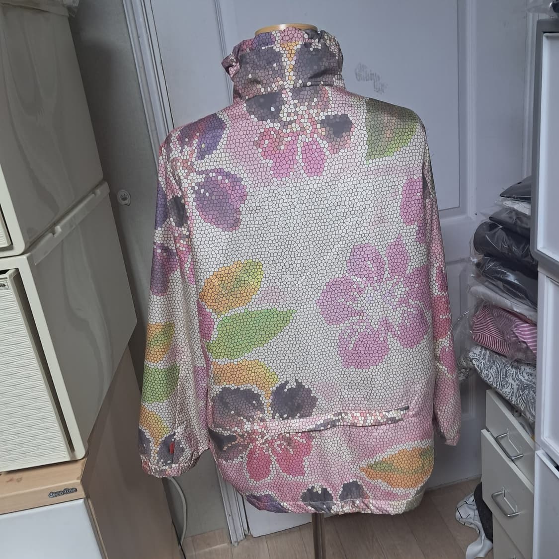 오일릴리 골프 플라워 패턴 자켓 점퍼 38(55~66)상태상급 상품이미지3