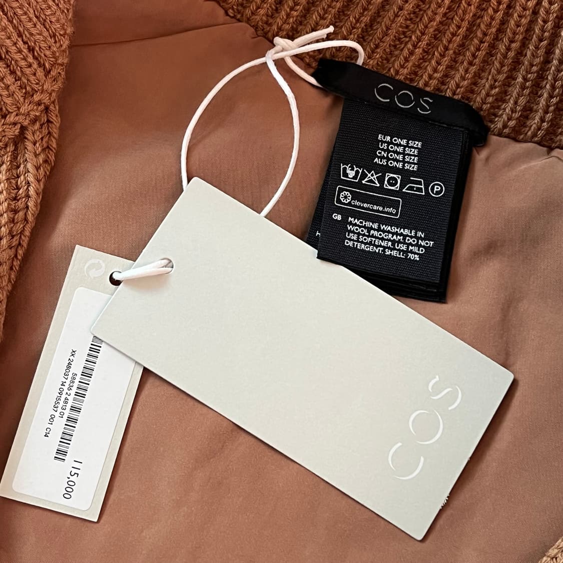 COS 코스 패딩니트 넥워머 상품이미지2