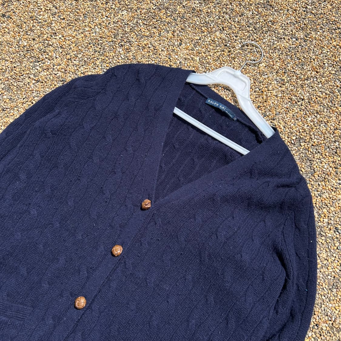 폴로(POLO RalphLauren)네이비 울 가디건 상품이미지2