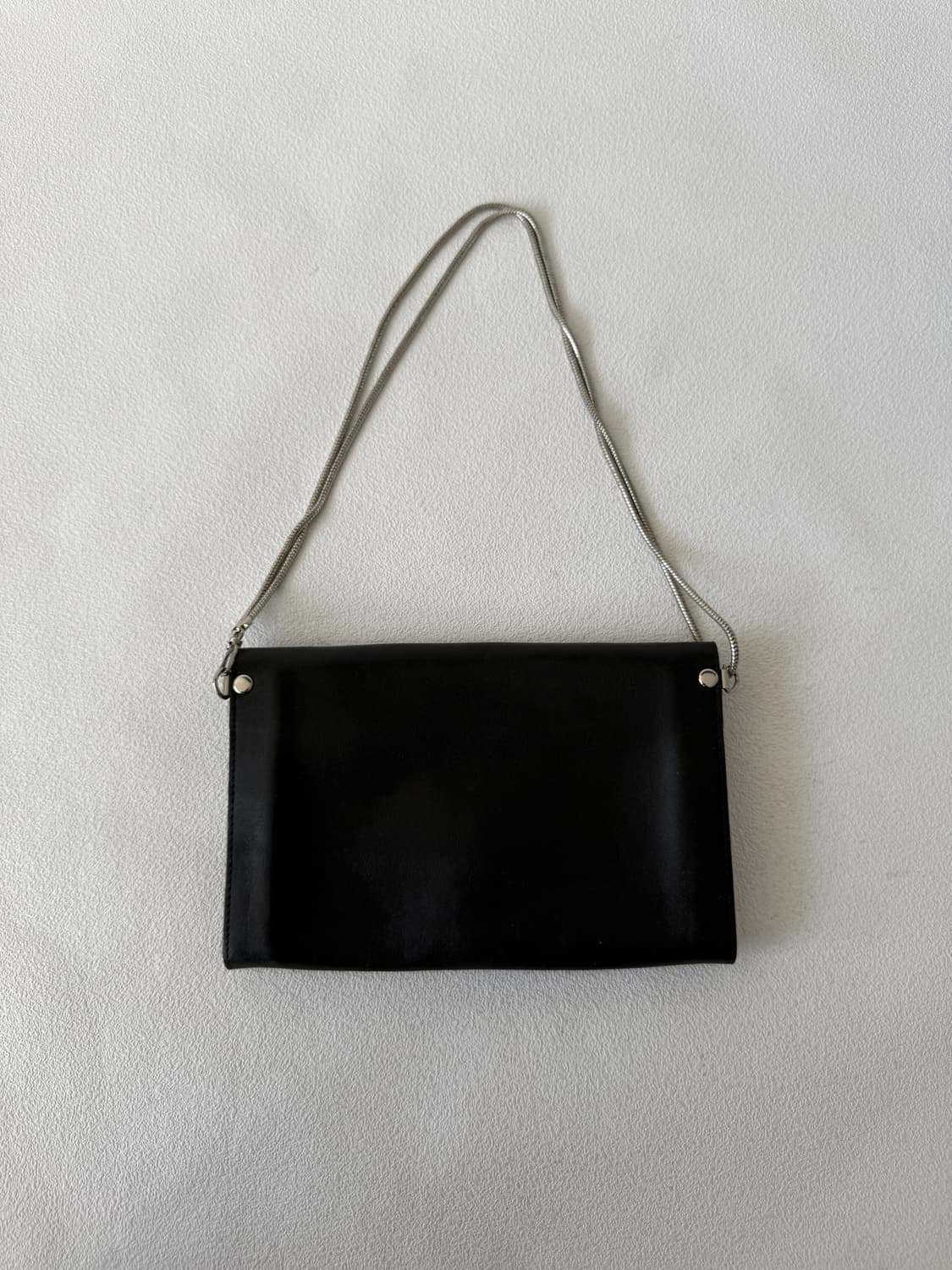 Pre owned 레더 워렛 숄더백 상품이미지7