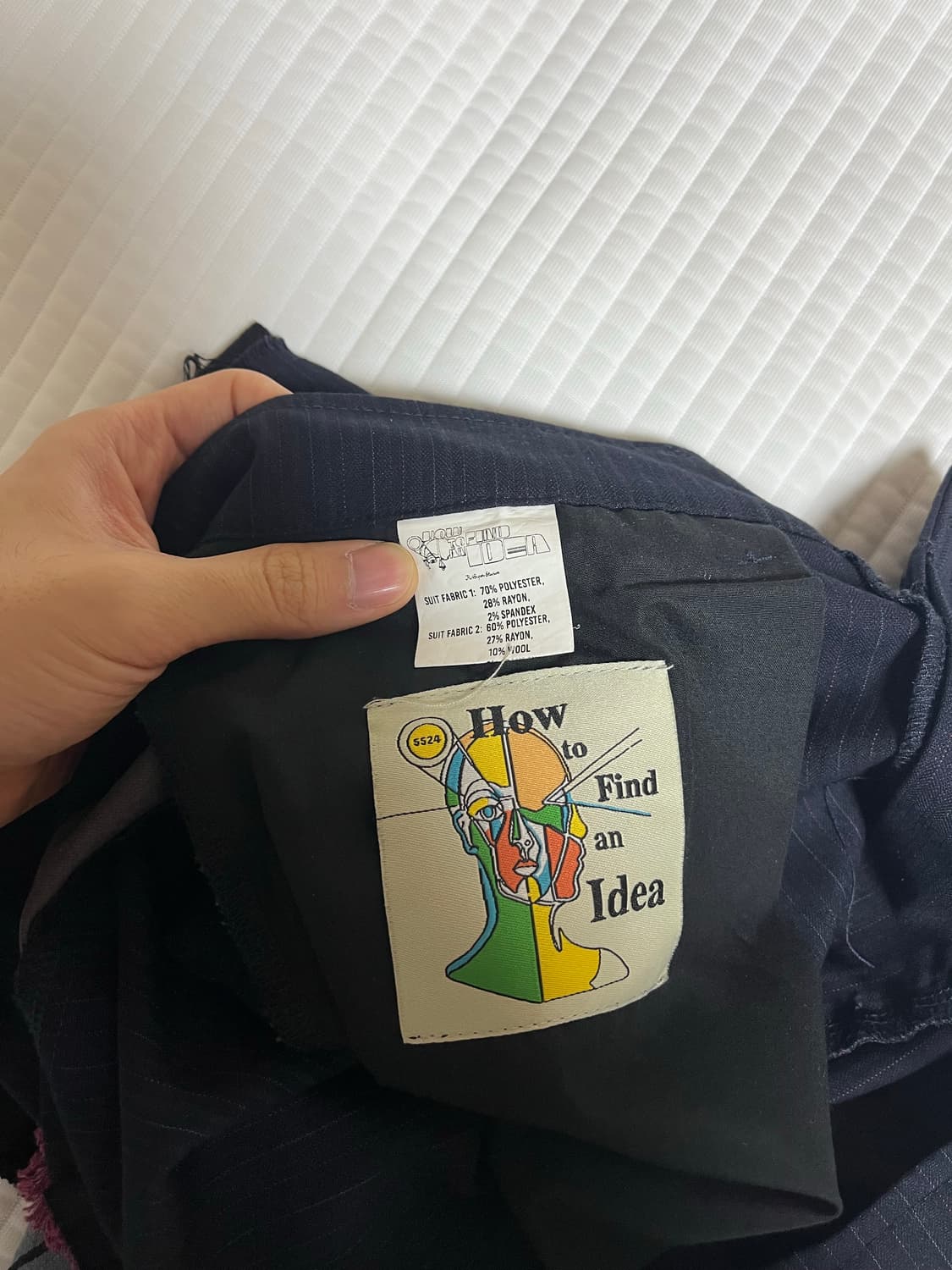 [S] 키드수퍼 kidsuper 키드슈퍼 슬랙스 상품이미지4