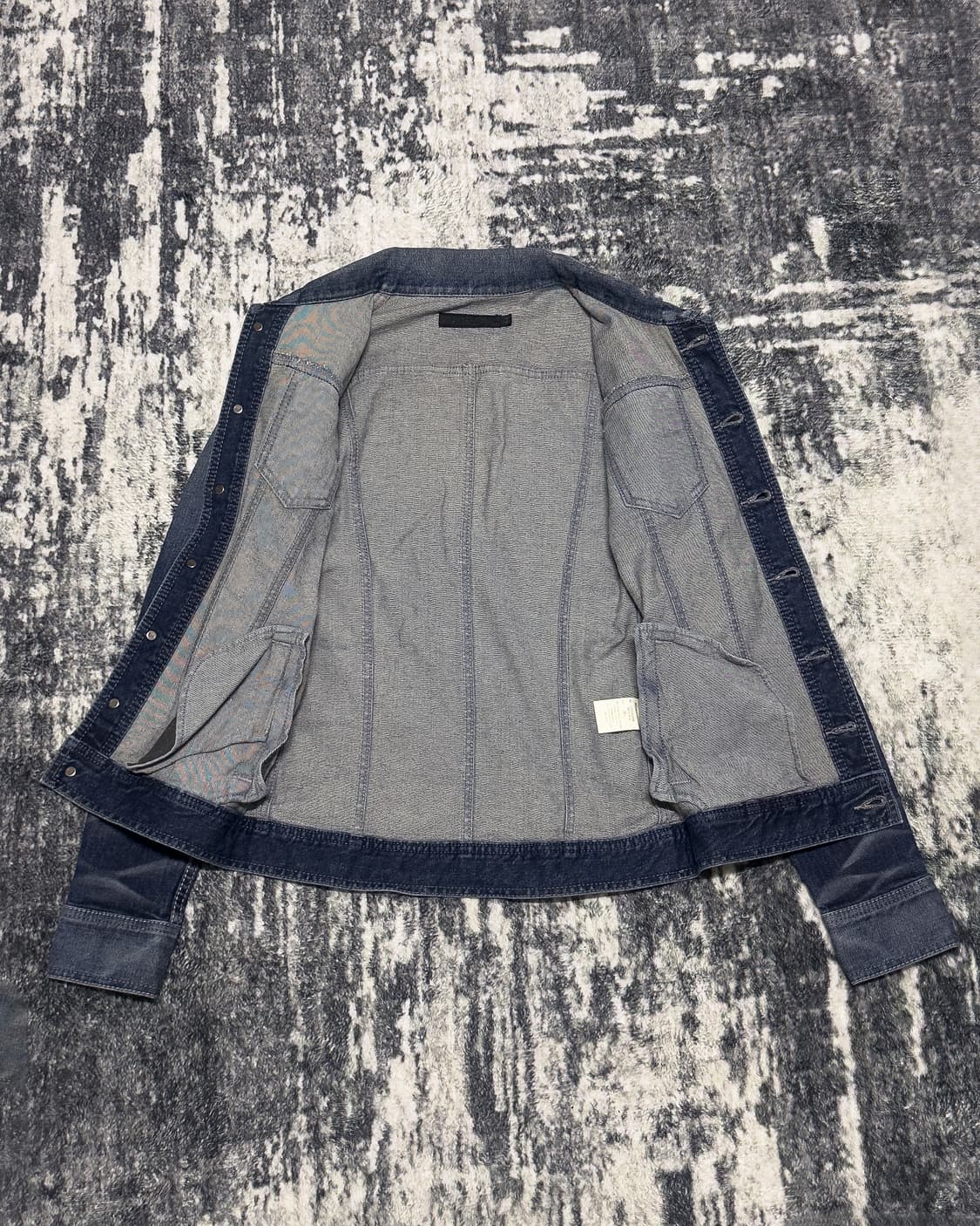 {FUGA} Wrinkle Wash Slim Denim Jacket    상품이미지6