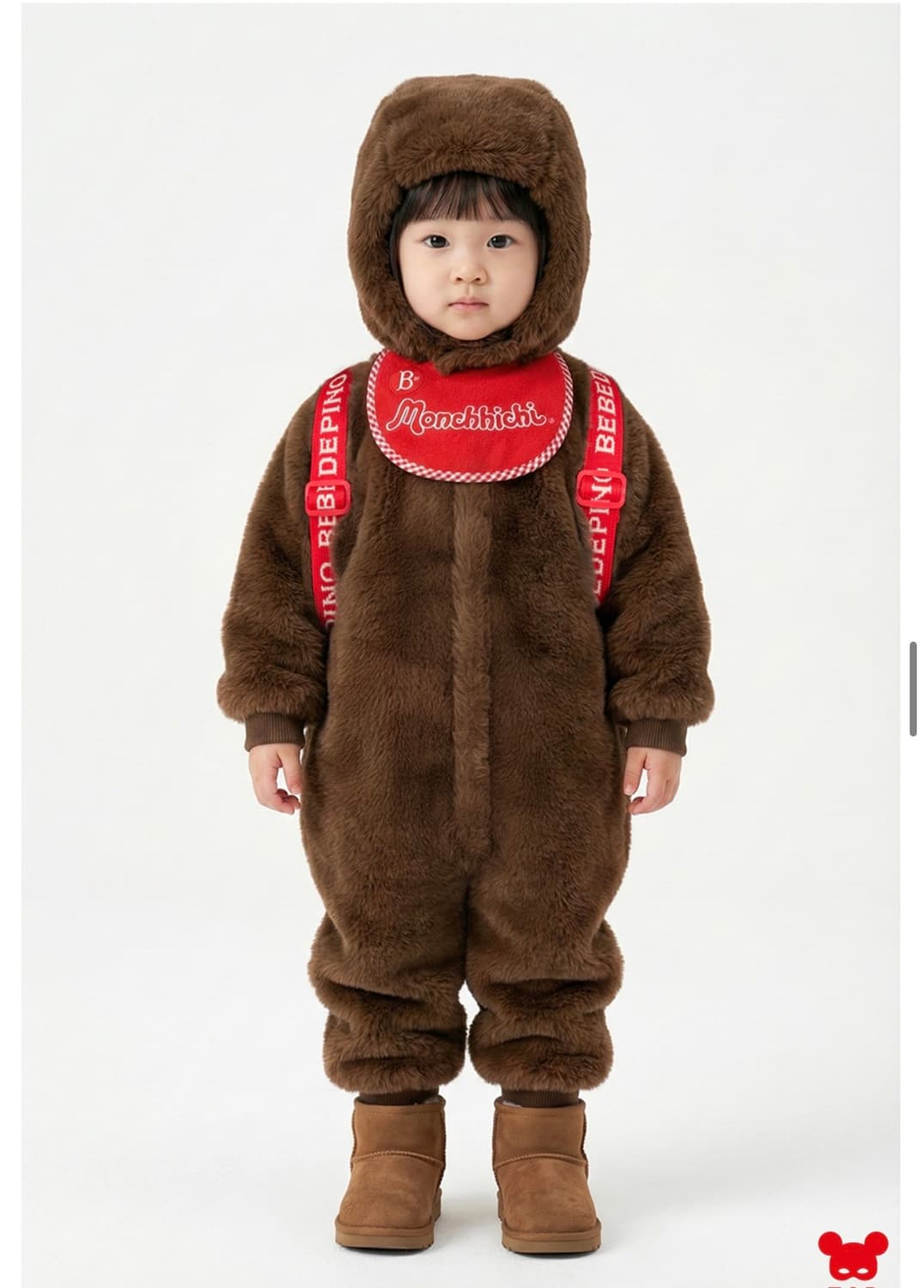 베베드피노 몬치치 콜라보 오버롤 상품이미지1