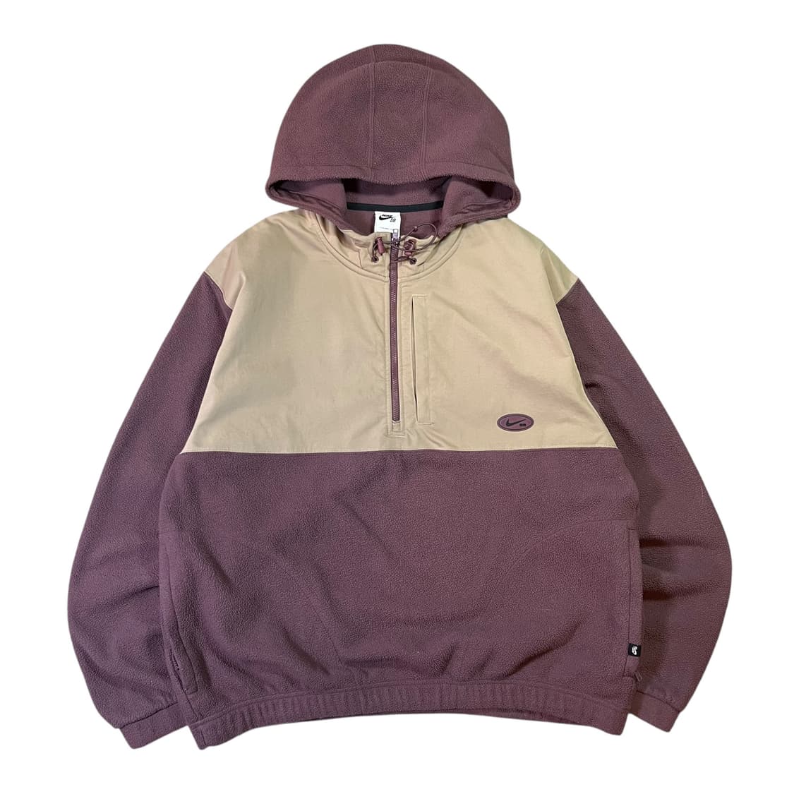 나이키 SB 배색 플리스 아노락 상품이미지1