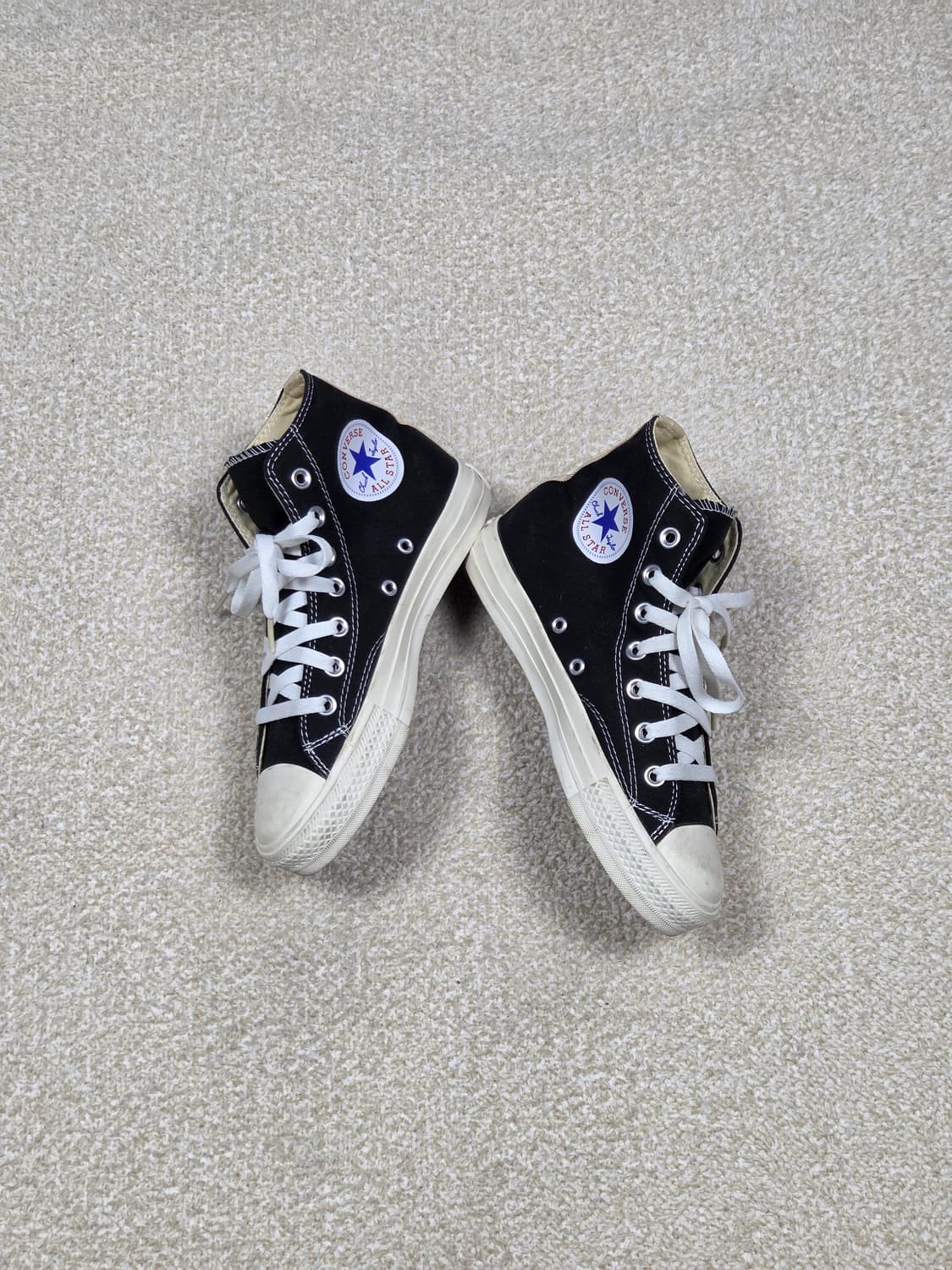 [컨버스 X 꼼데가르송] 플레이 척 70 하이 스니커즈 | 00225 상품이미지4