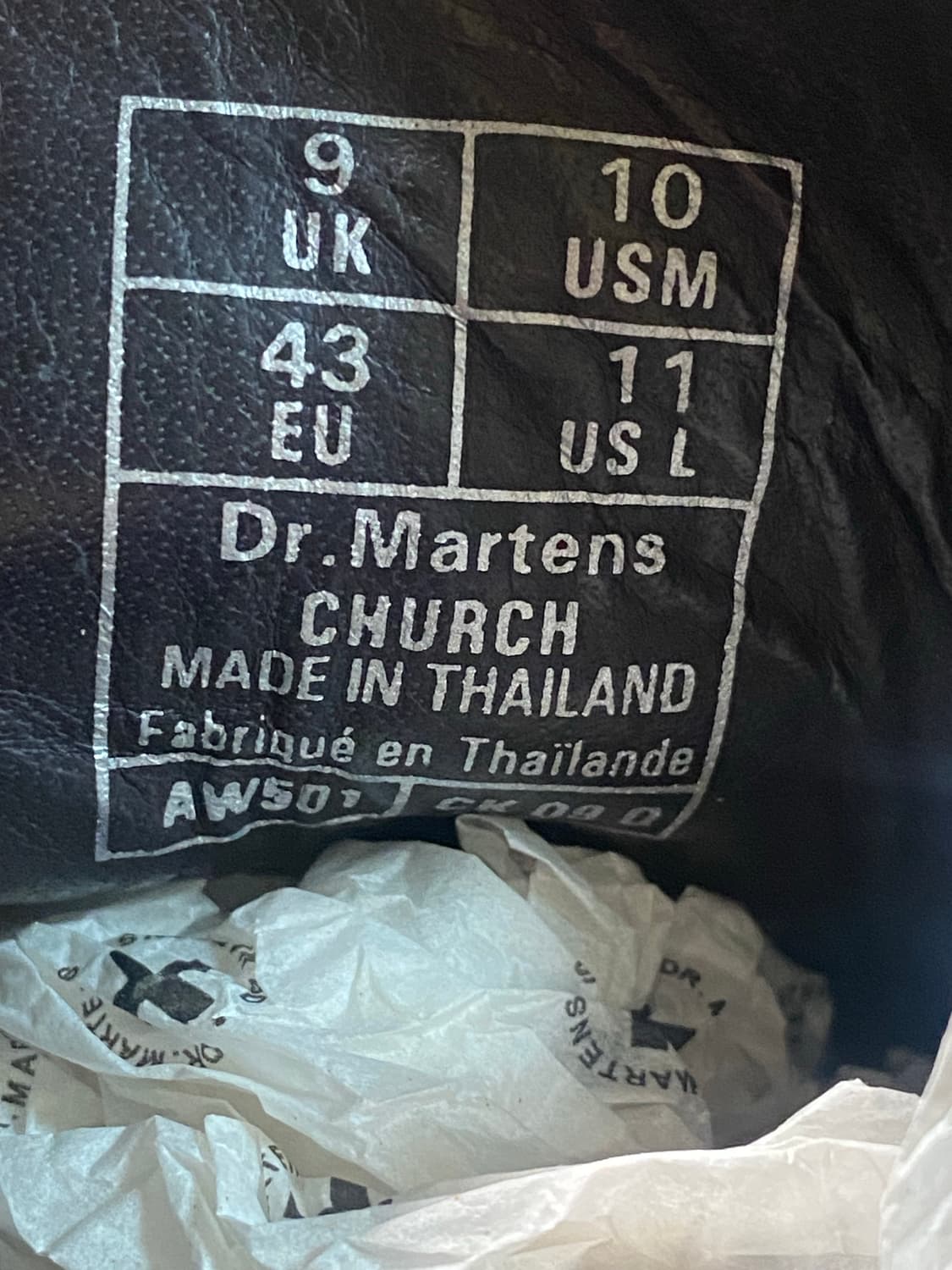 닥터마틴 church 군청색 280 상품이미지4