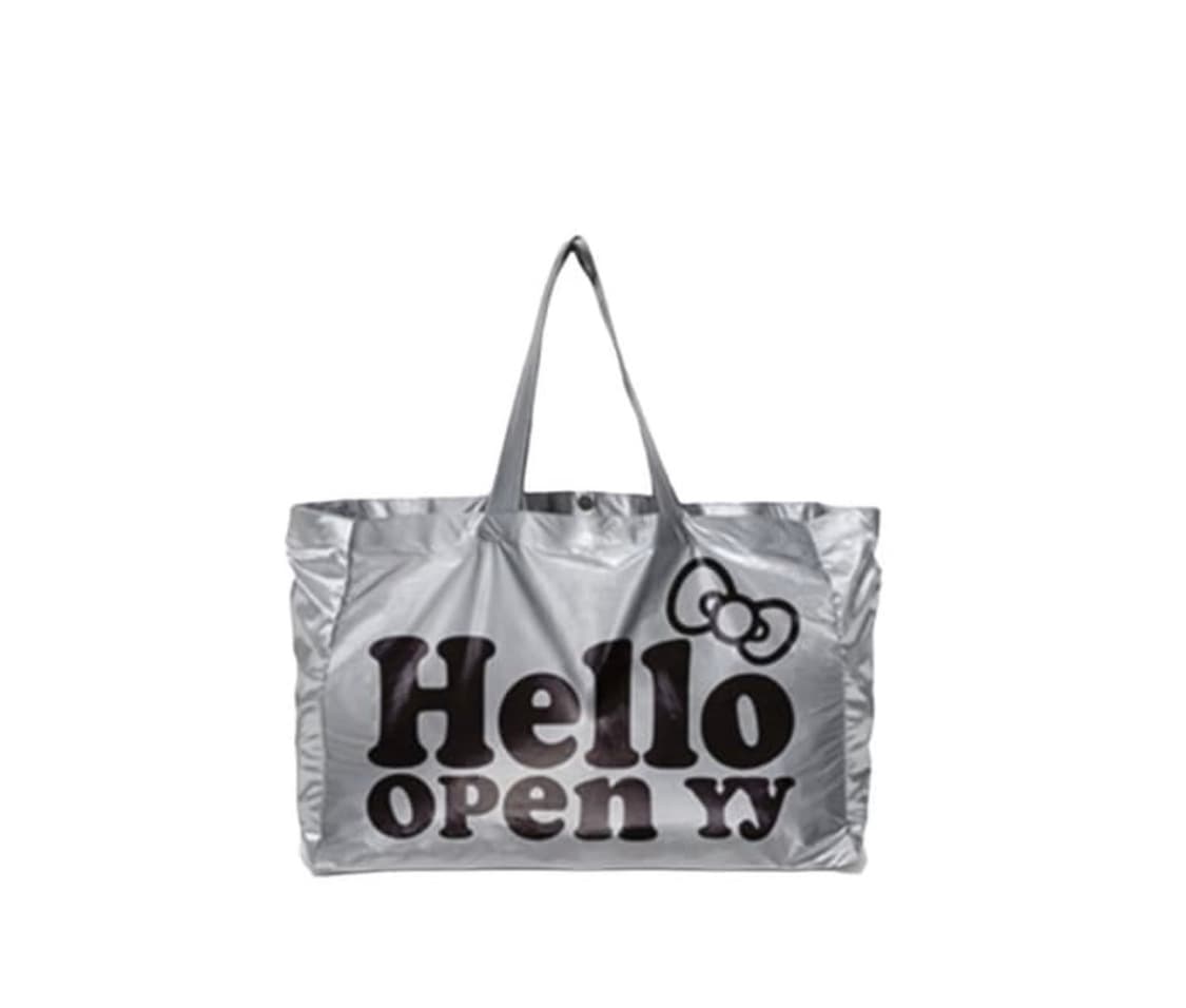 오픈 Yy x 헬로 키티 쇼퍼 토트백 실버 상품이미지2