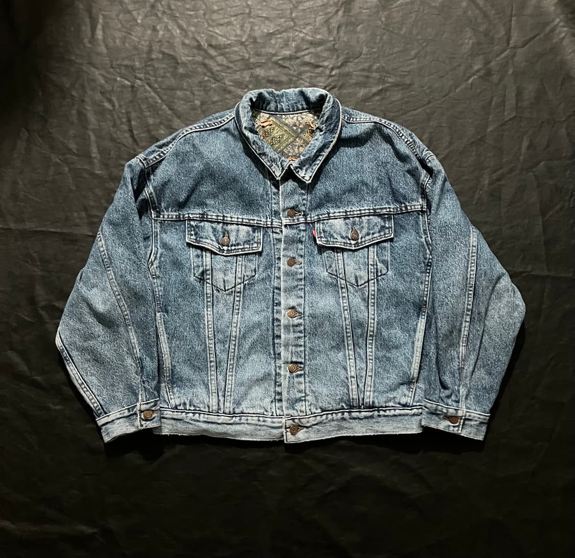 🇺🇸 90s USA 빈티지 리바이스 70617 3세대 트러커 자켓 상품이미지1