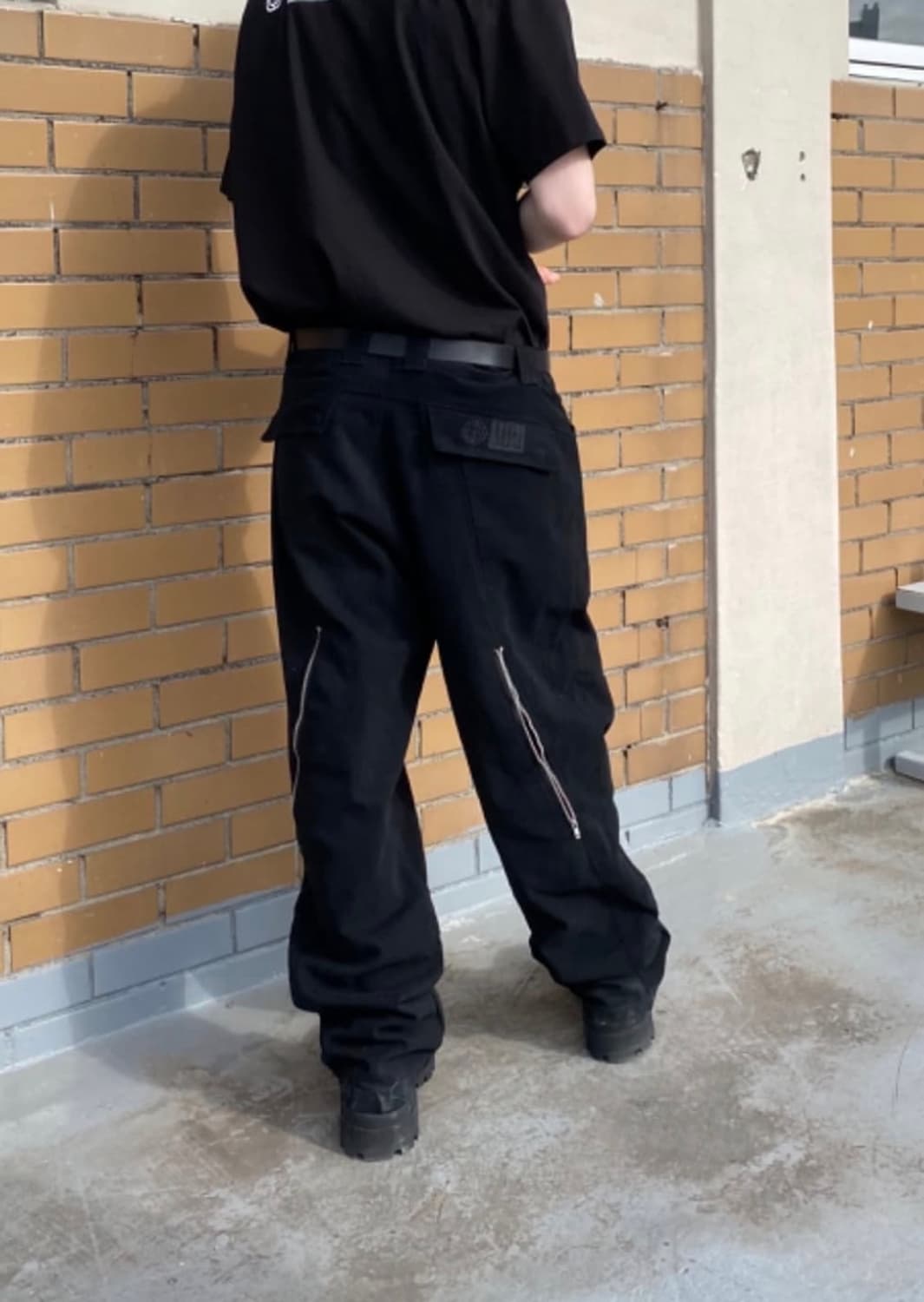 [M]플라스틱프로덕트 지퍼 팬츠 wave zipper 상품이미지1