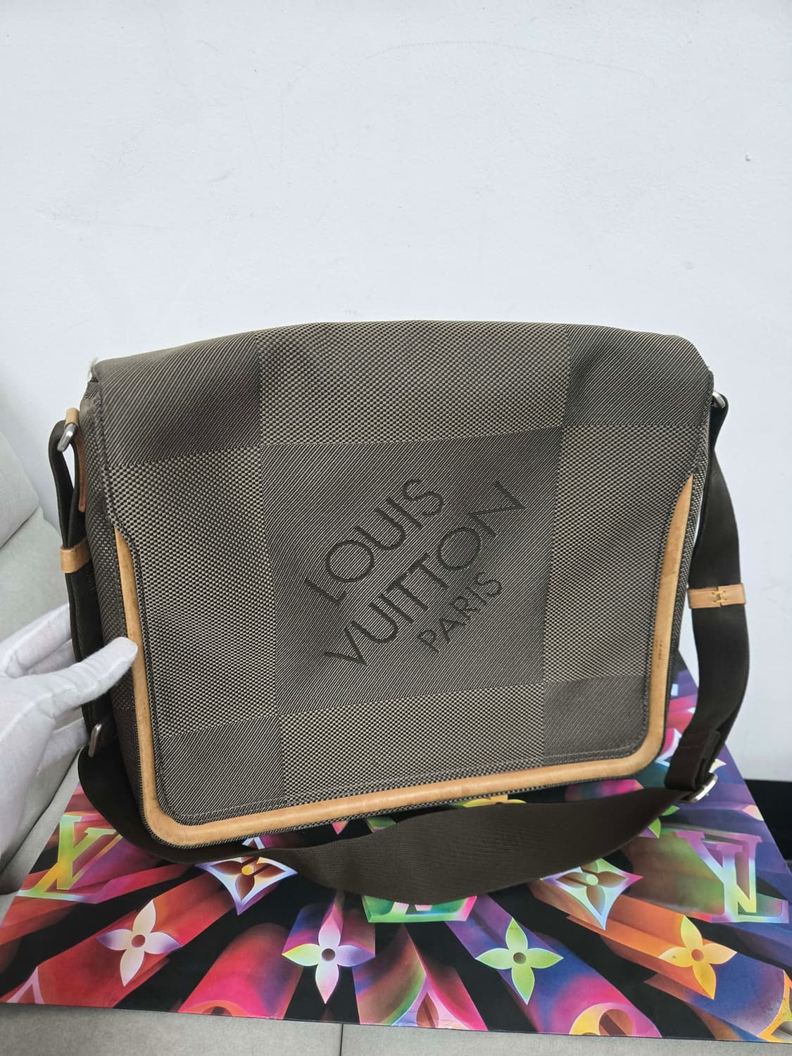 [보증서 정품] 루이비통 대제앙 다미에 크로스백 상품이미지4