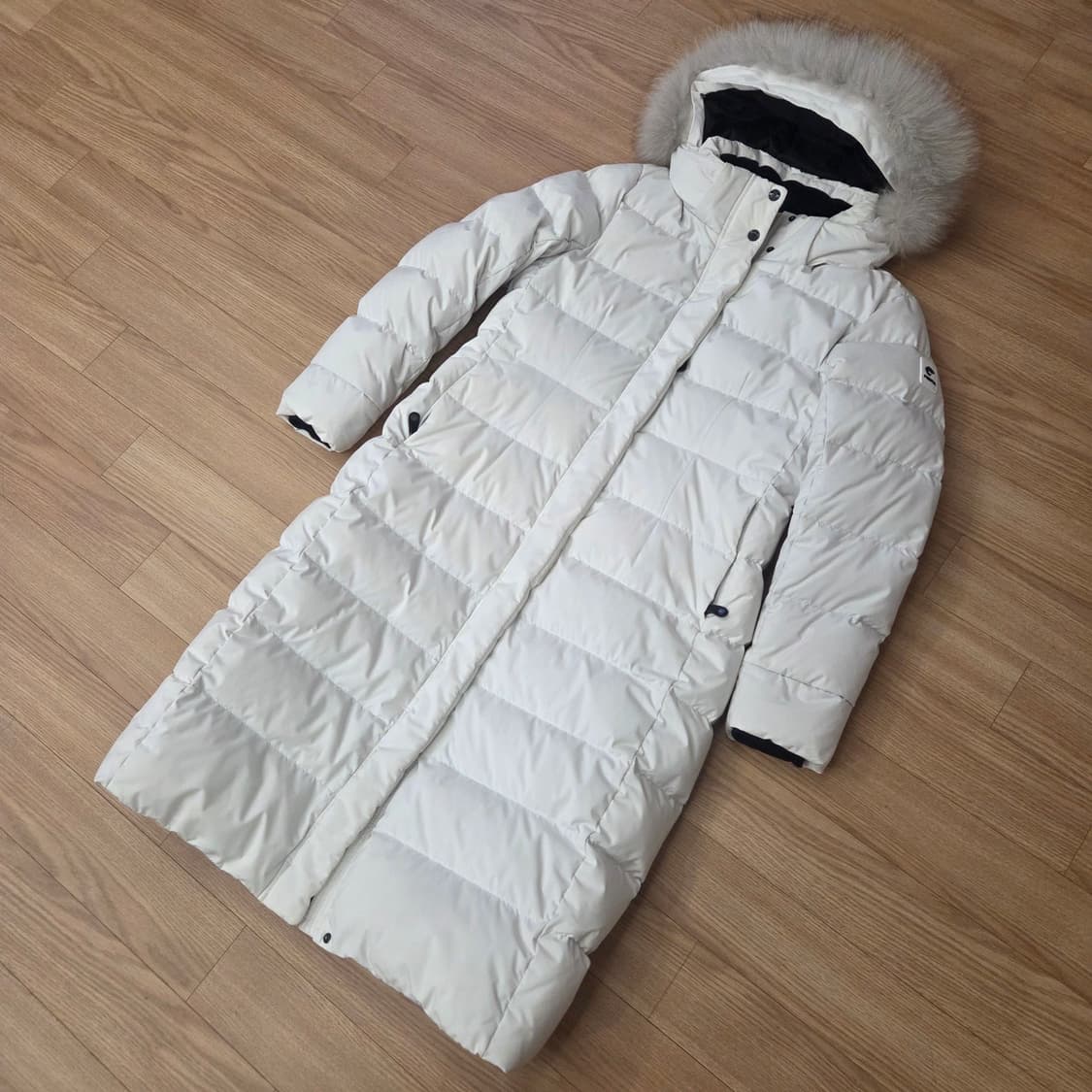 네파 화이트 롱패딩 여성 패딩 100 상품이미지3