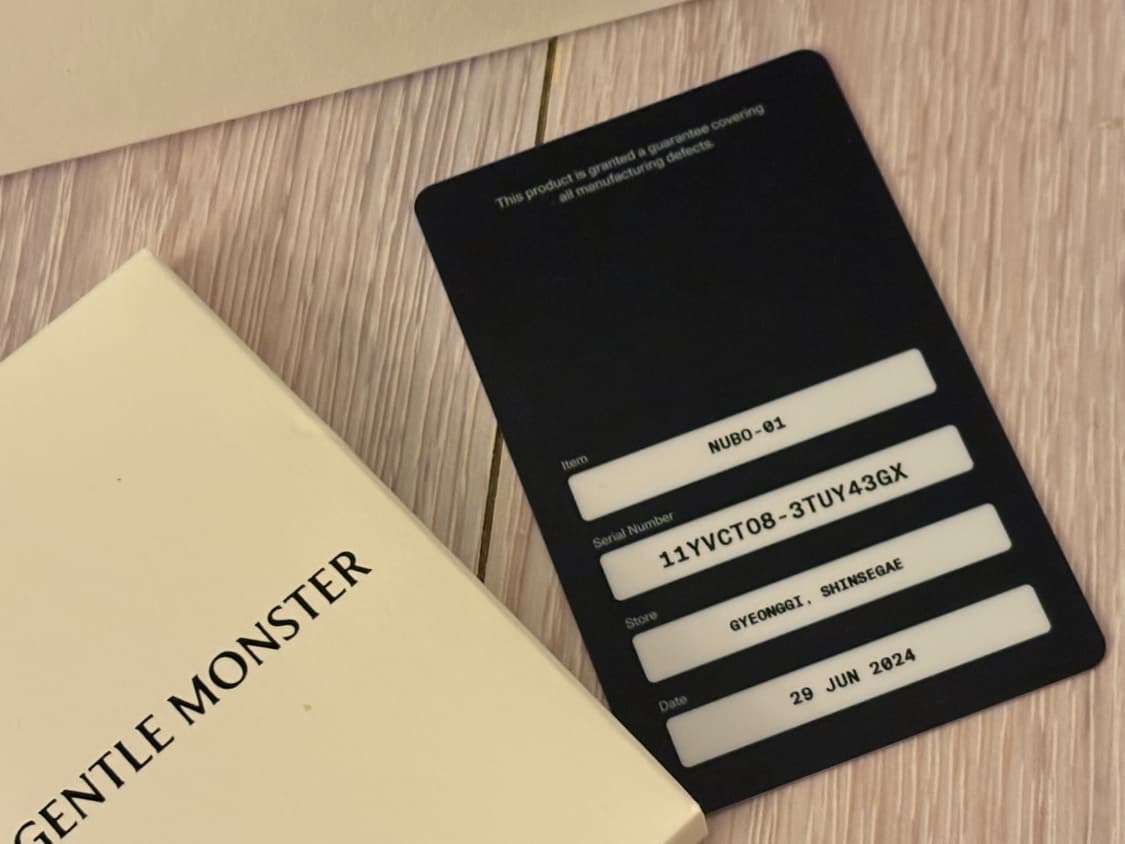 젠틀몬스터 선글라스 누보 NUBO-01 상품이미지3