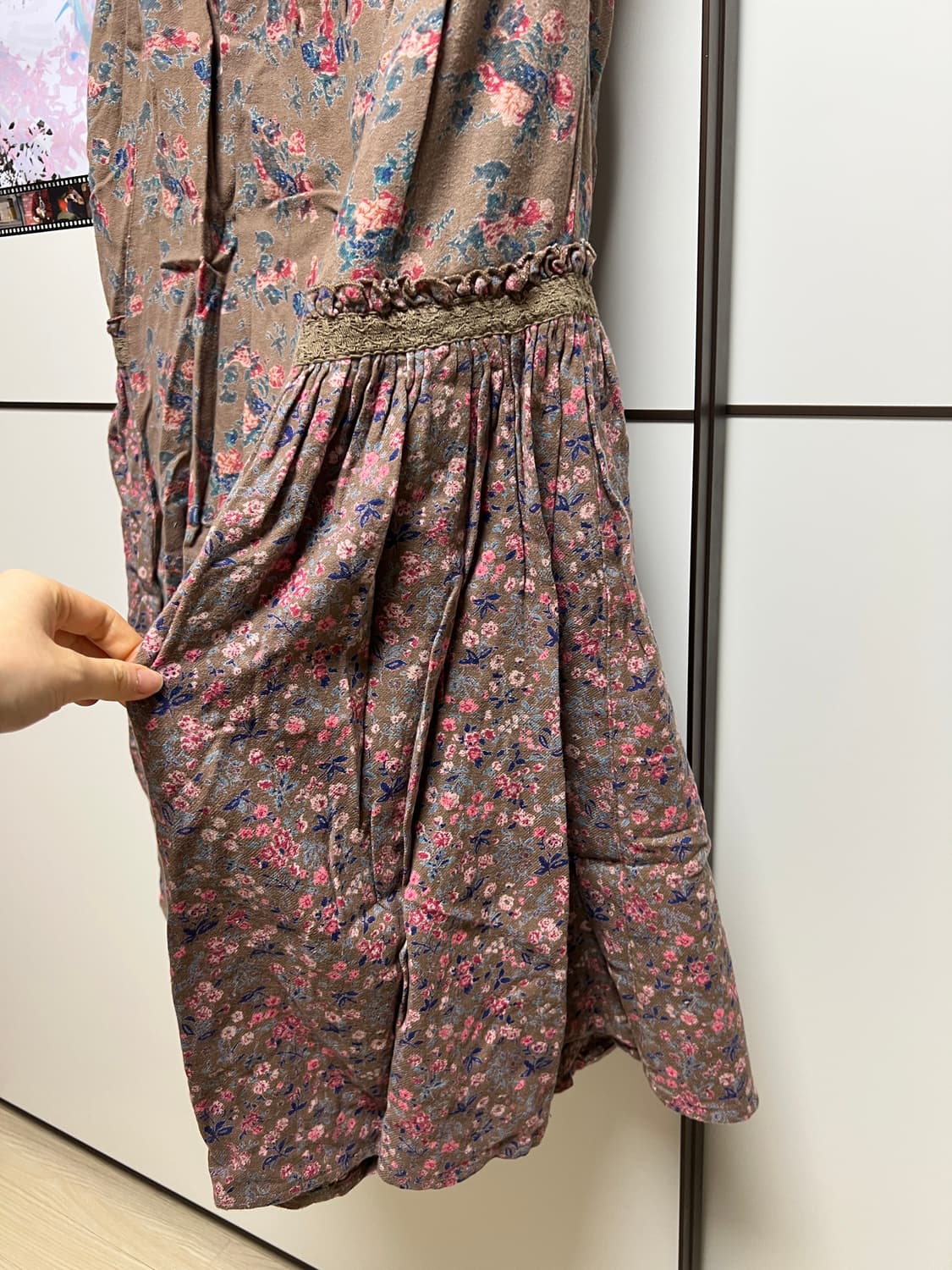 Vintage flower lace skirt 플라워 레이스 스커트 상품이미지2