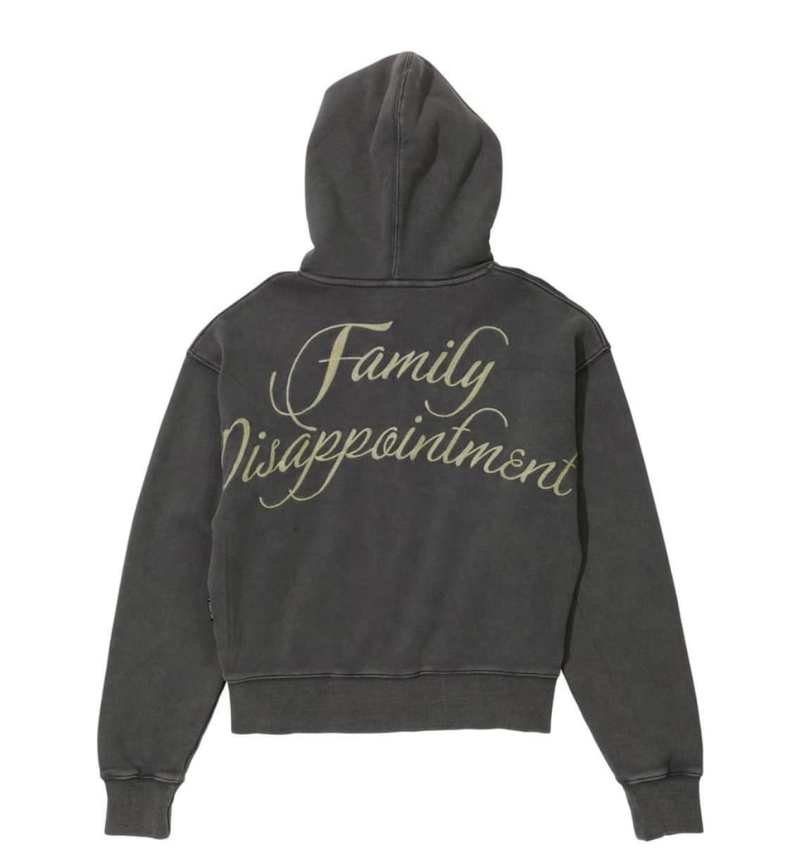 Bad Seed Washed Hoodie Zip-Up Charcoal 상품이미지1