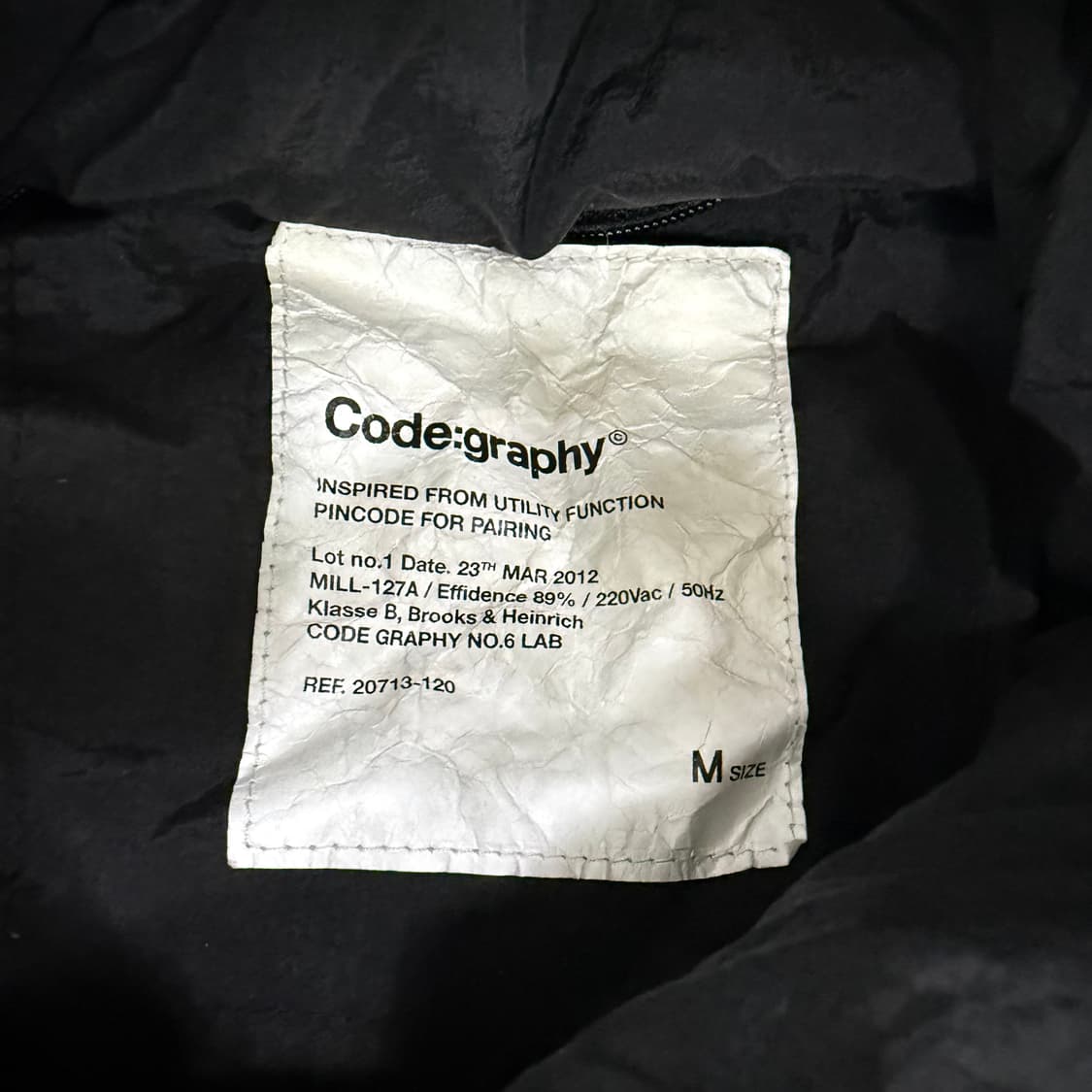 M 코드그라피 숏 푸퍼 패딩 0126T1 상품이미지3