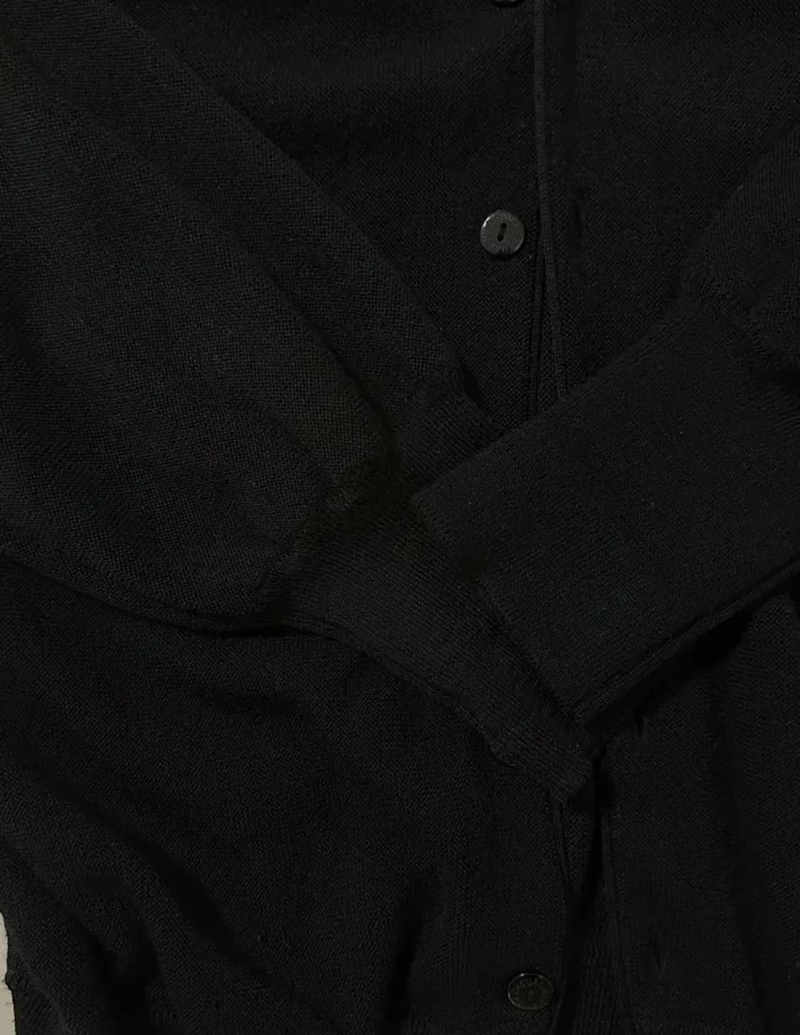 헤리티지플로스 가디건 블랙 L 상품이미지2