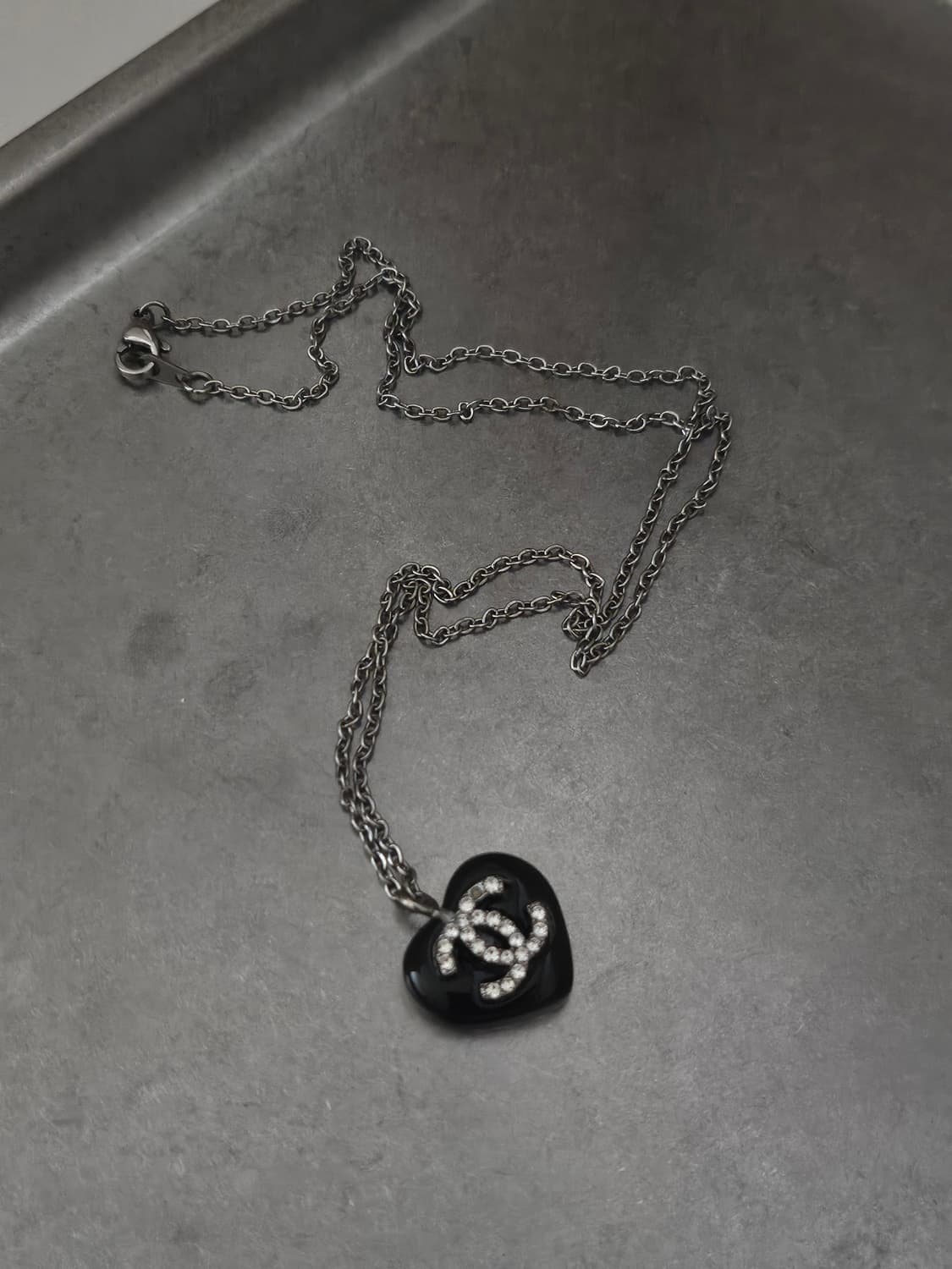 56 샤넬 빈티지 정품 목걸이 업사이클링 써지컬체인 상품이미지1