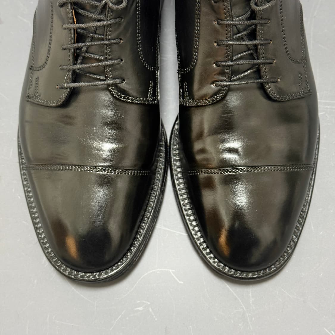 [8.5D] 알든 06607 블랙 코도반 스트레이트 팁 더비  2161 상품이미지2