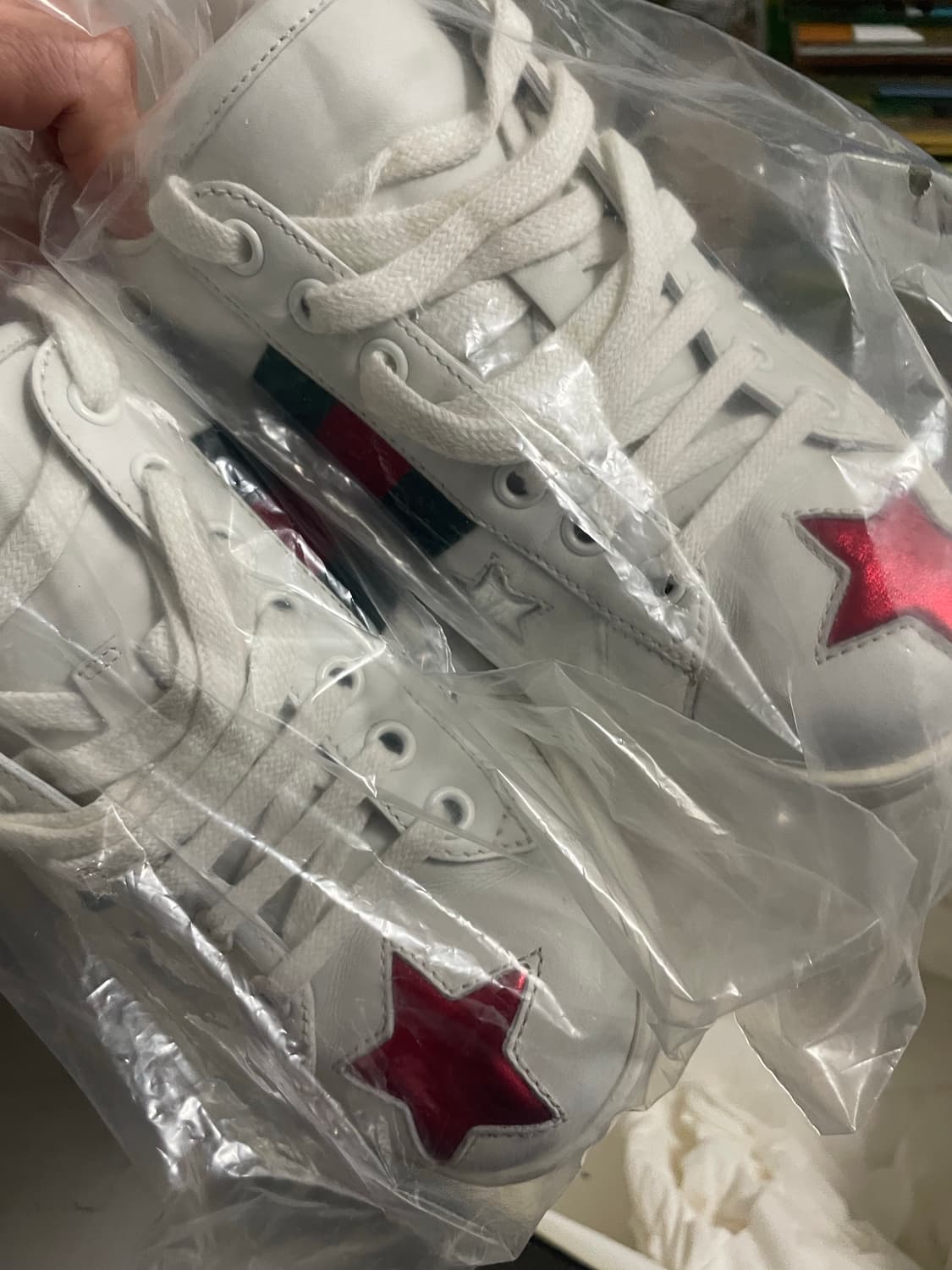 구찌 에이스 스타 스니커즈 5.5  상품이미지3