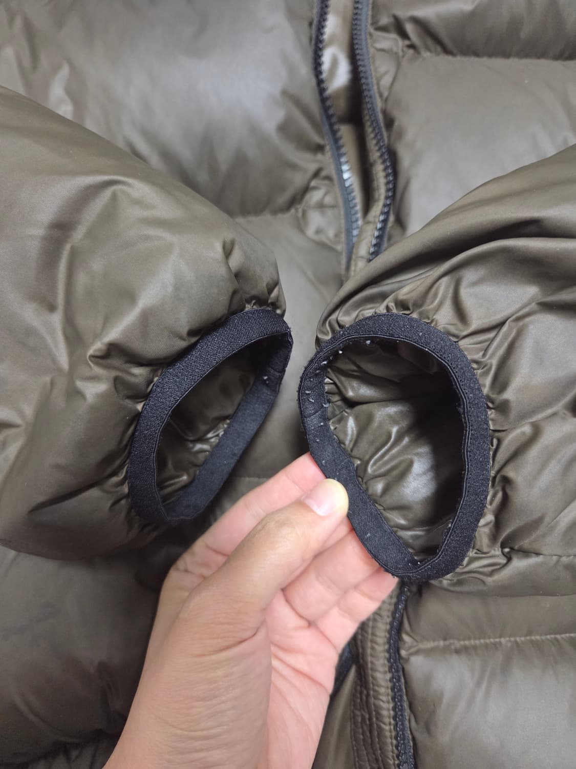 (xs) 디스이즈네버댓 패딩 브라운 상품이미지4