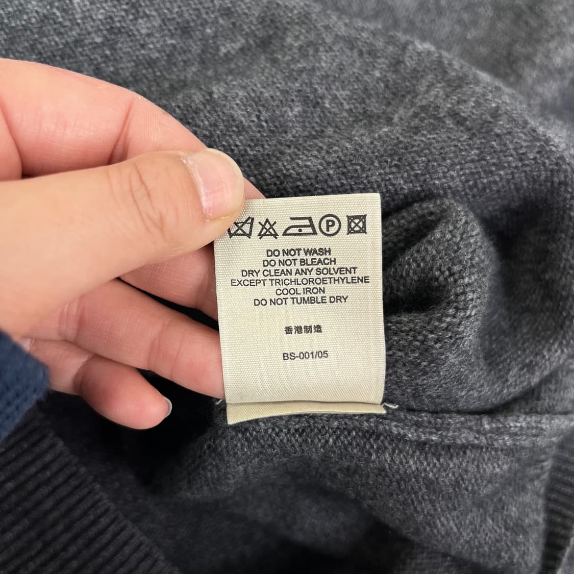 100 버버리 캐시미어 기마로고 니트 상품이미지6