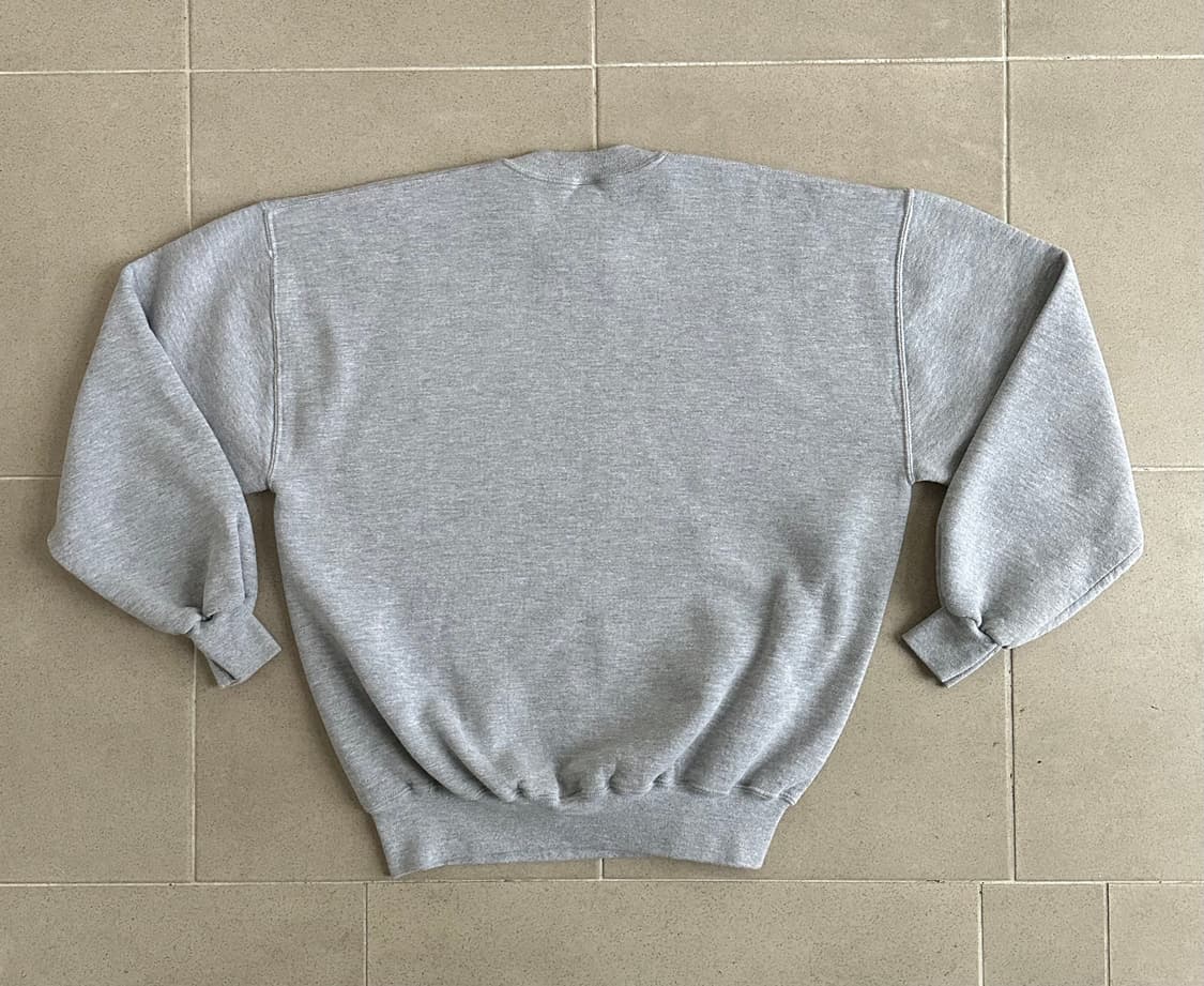 90s 빈티지 러셀 스웻셔츠 그레이 XL 상품이미지2