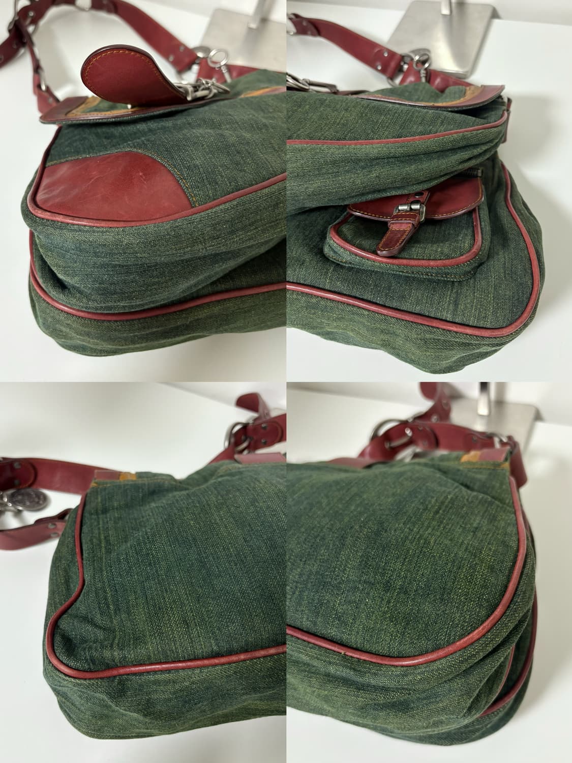 디올 가우초 데님백 2way 상품이미지8