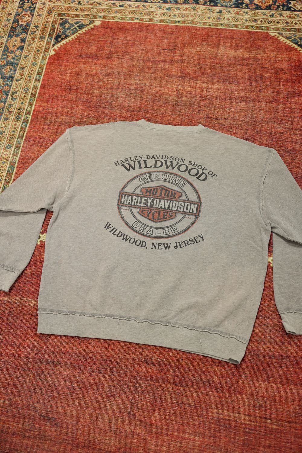 00s 빈티지 할리데이비슨 맨투맨 판매 상품이미지8