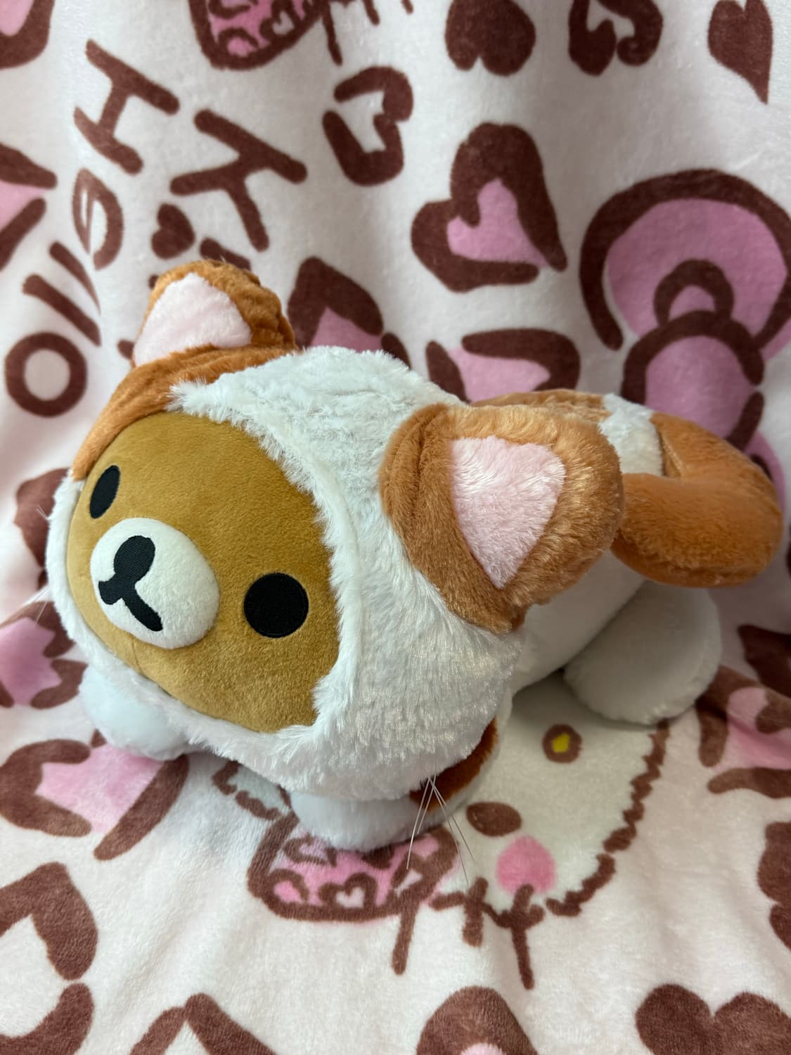 고전 리락쿠마 고양이 인형 상품이미지2