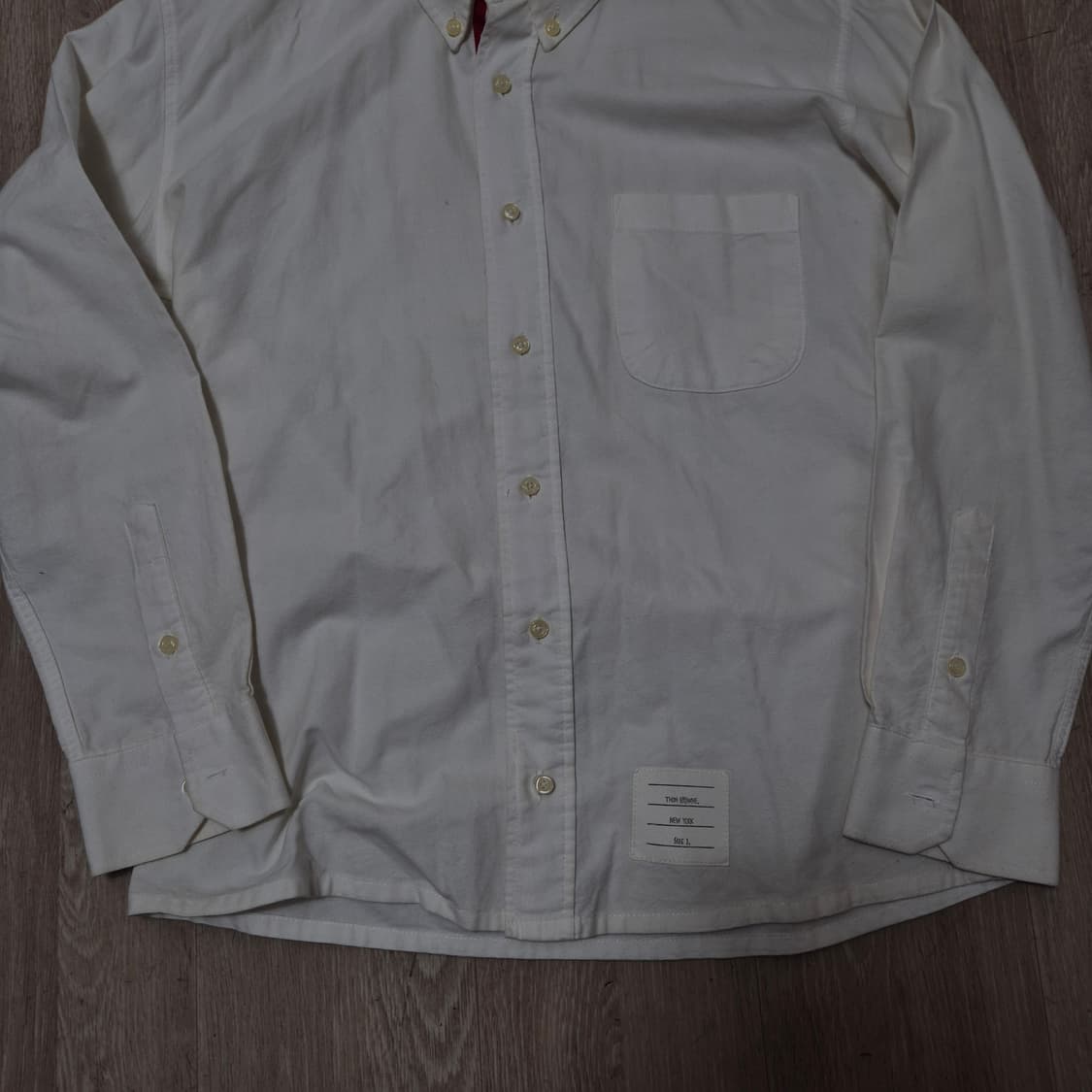 톰브라운 뉴욕 버튼다운 긴팔 셔츠 (1) 상품이미지3