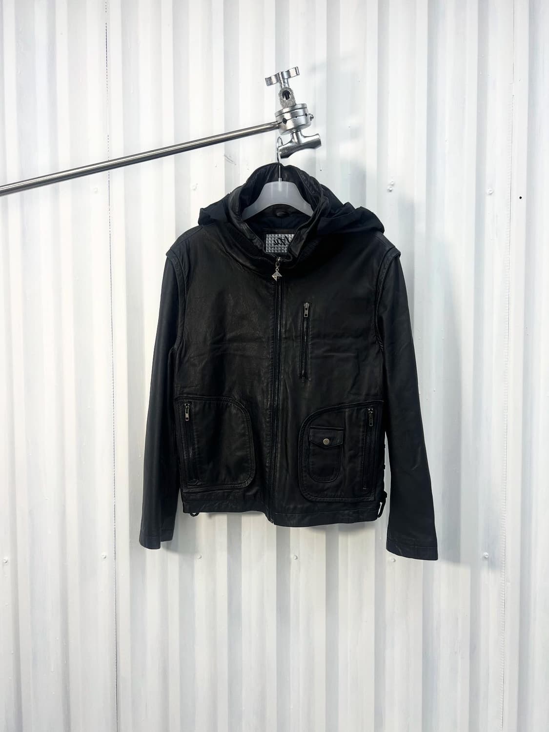 Lambskin hoodie jacket 상품이미지1