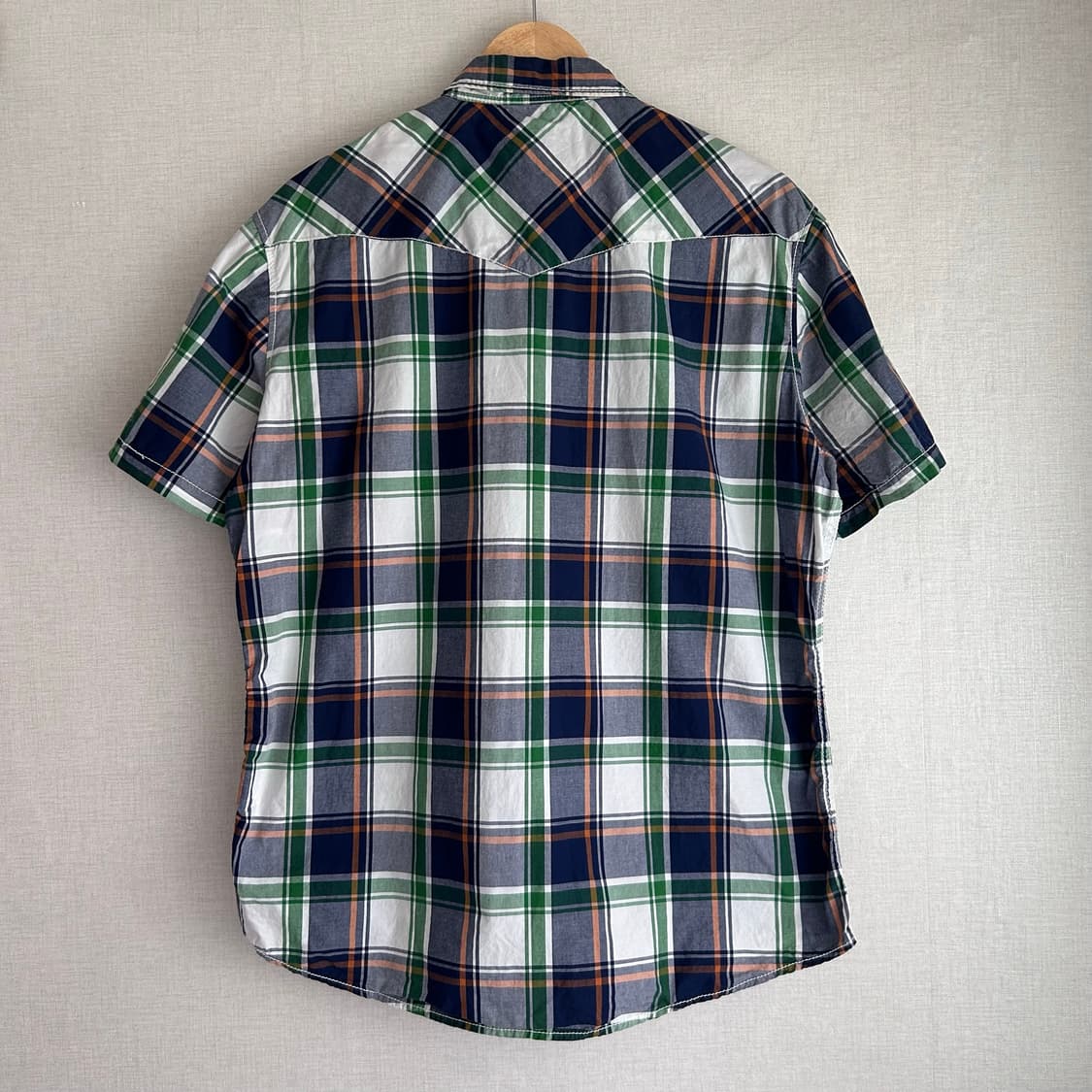 Alphasophy y2k Check Western Shirts 상품이미지7