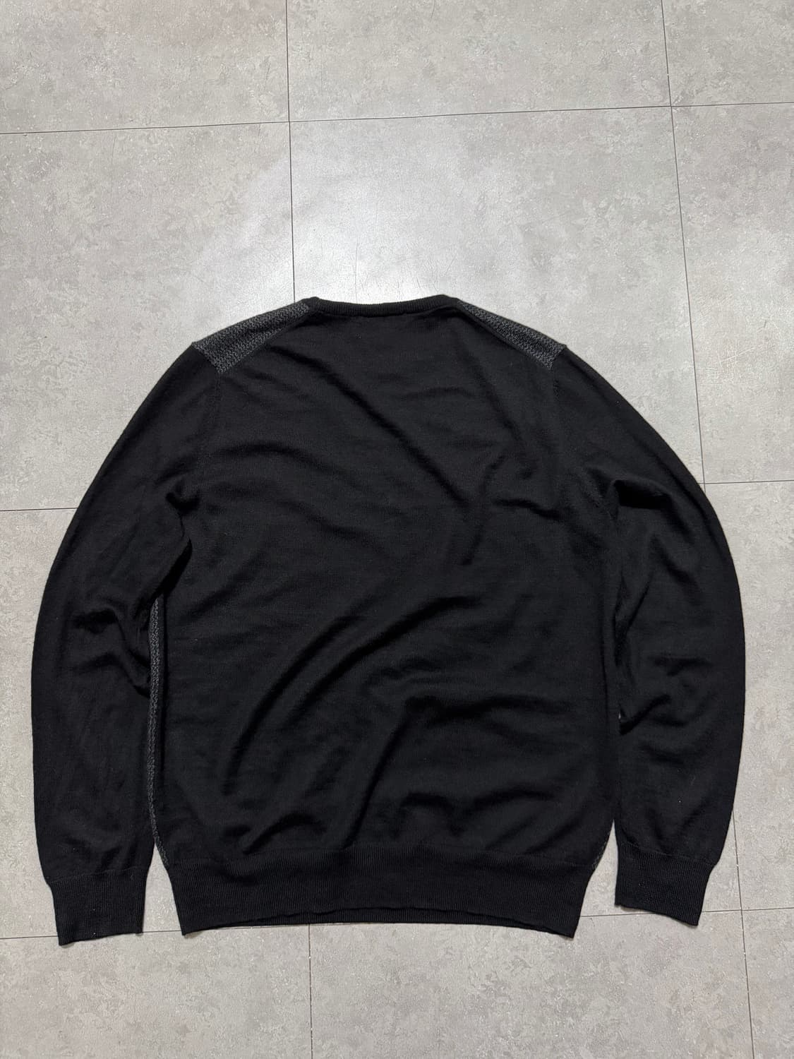 캘빈클라인 빈티지 컬러블록  울니트  100size   상품이미지8