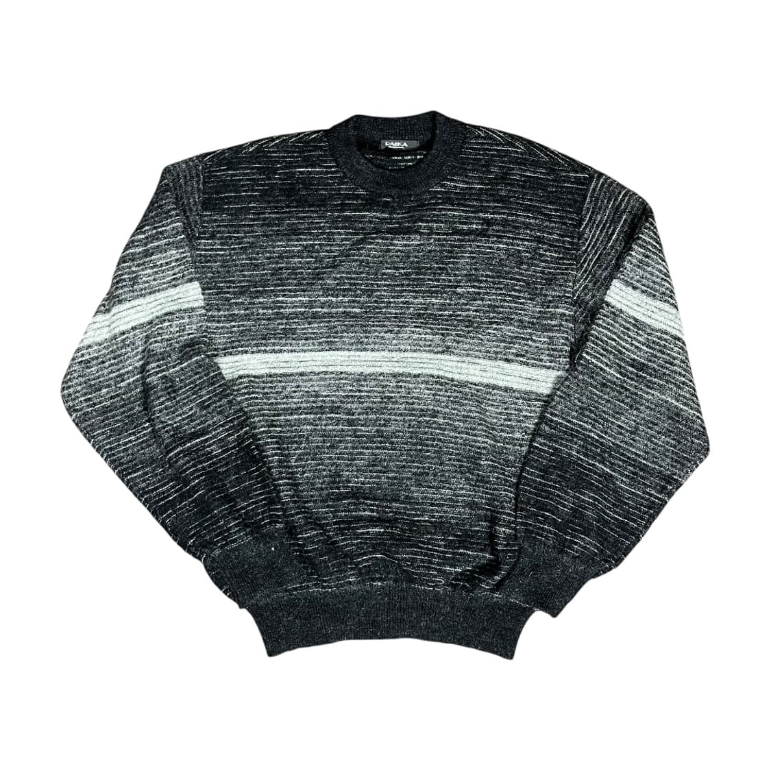 [JPN] 빈티지 모헤어 스트라이프 니트 상품이미지1