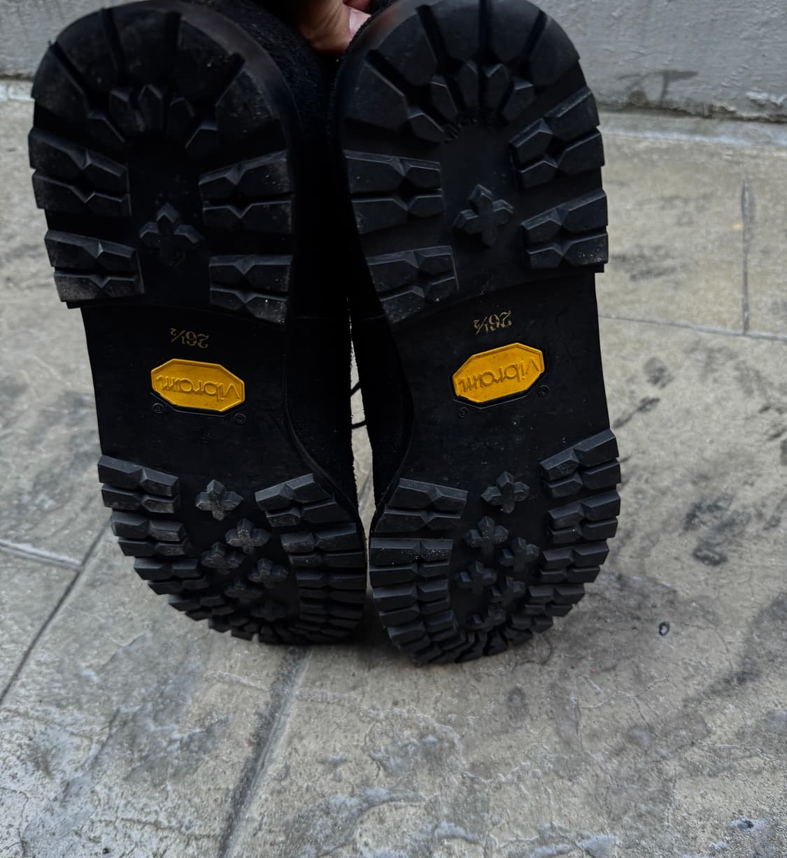 꼼데가르송 옴므 번아웃 빈티지 가공 6홀 부츠 상품이미지5