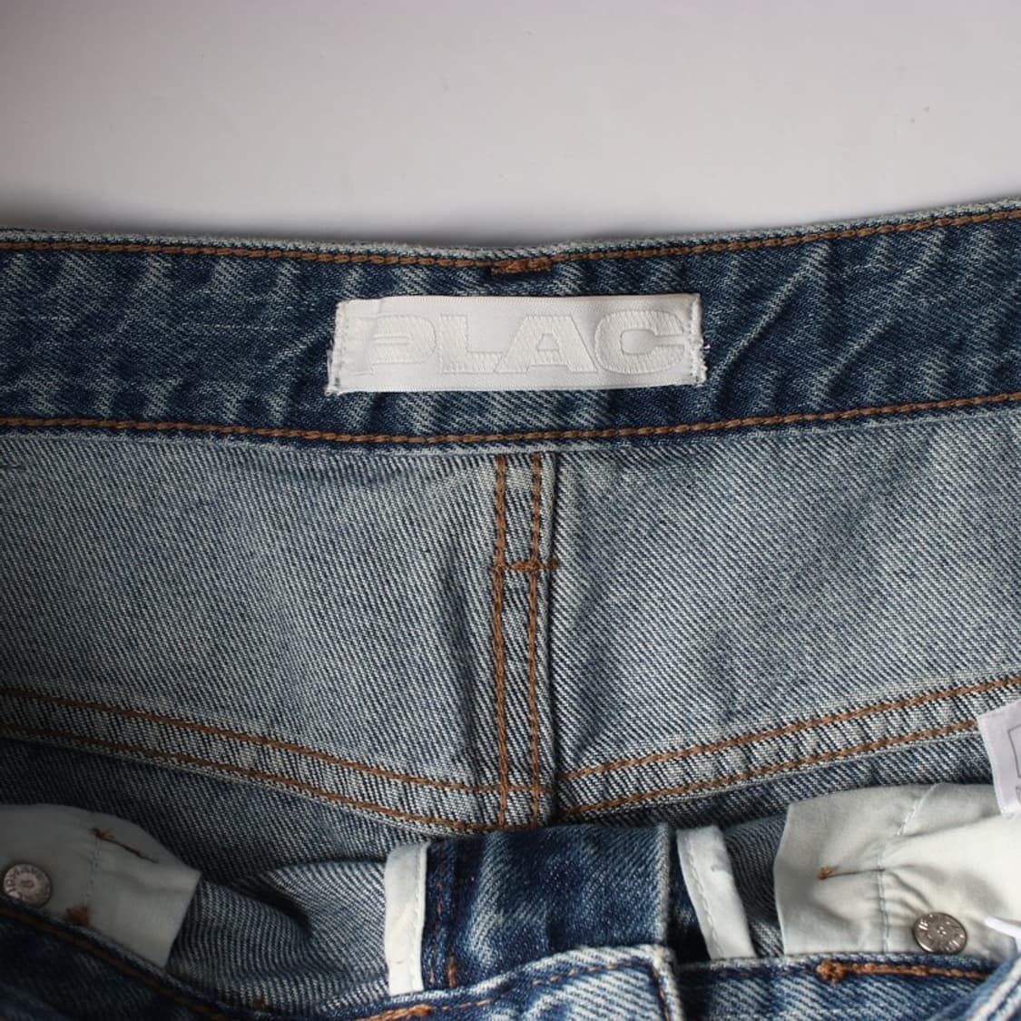 PLAC빈티지 워싱 스트레이트핏 데님팬츠 32 상품이미지6