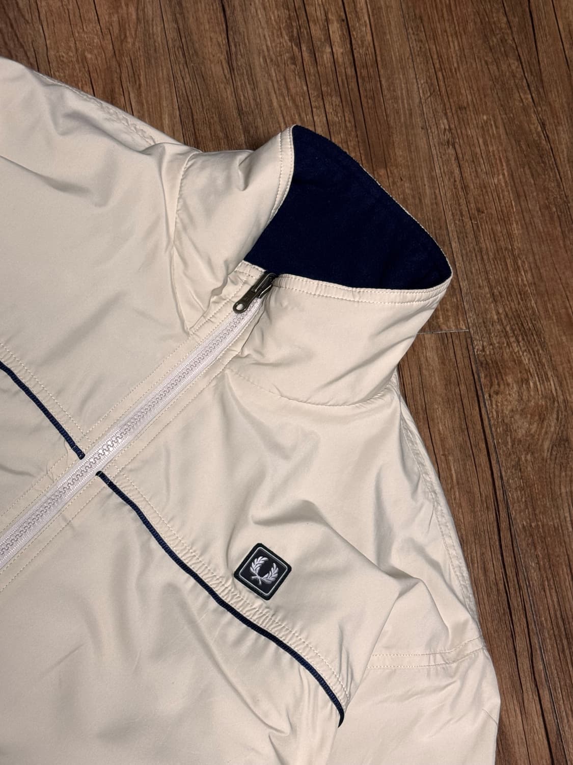 프레드페리 네이비 아이보리 리버시블 자켓 상품이미지7