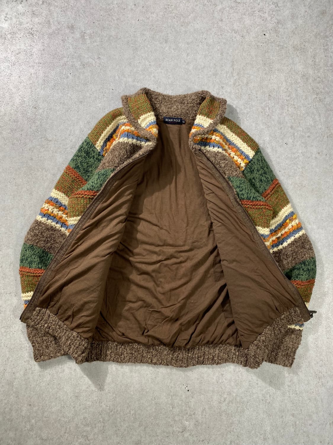 [XL] 00s Bean Pole 빈폴 헤비울 니트 집업  상품이미지4