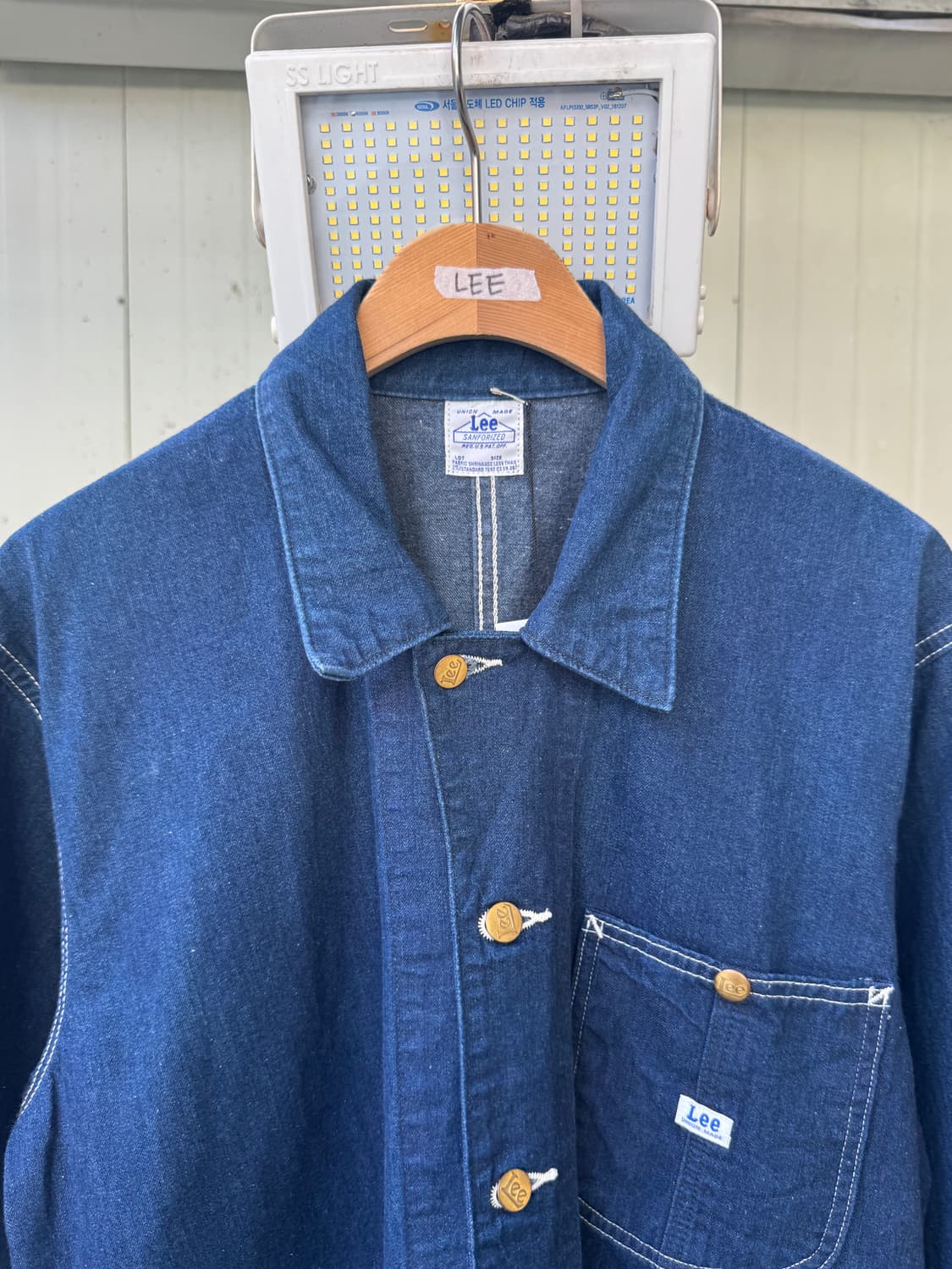 LEE 리 데님 커버올 자켓 상품이미지4