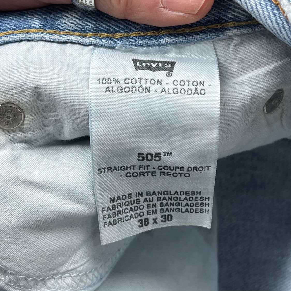 리바이스 505 데님팬츠 s09589 상품이미지8