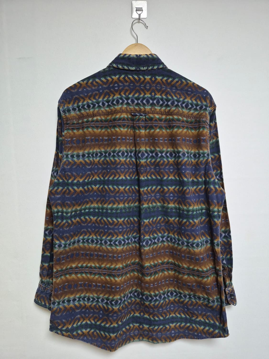 울리치WoolRich 에스닉 패턴 셔츠 L사이즈 - S357 상품이미지4