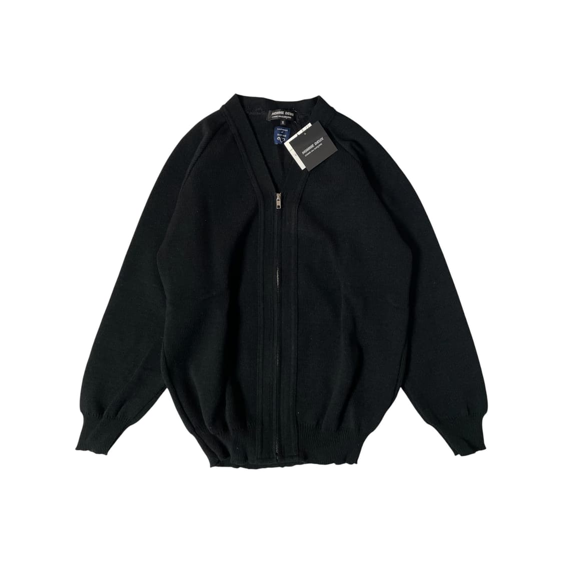 꼼데가르송 옴므 두 집업가디건 블랙 AD2021 상품이미지1