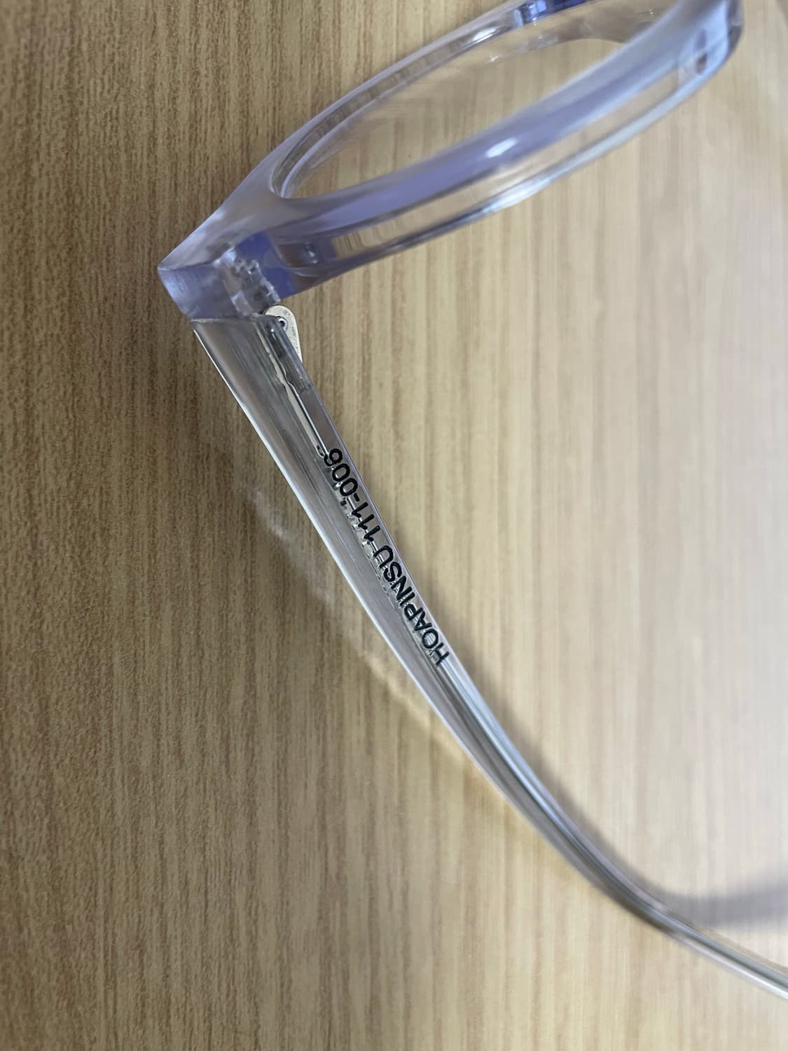 자크 듀랑 호아핀수 HOAPINSU 111 투명 안경 상품이미지6