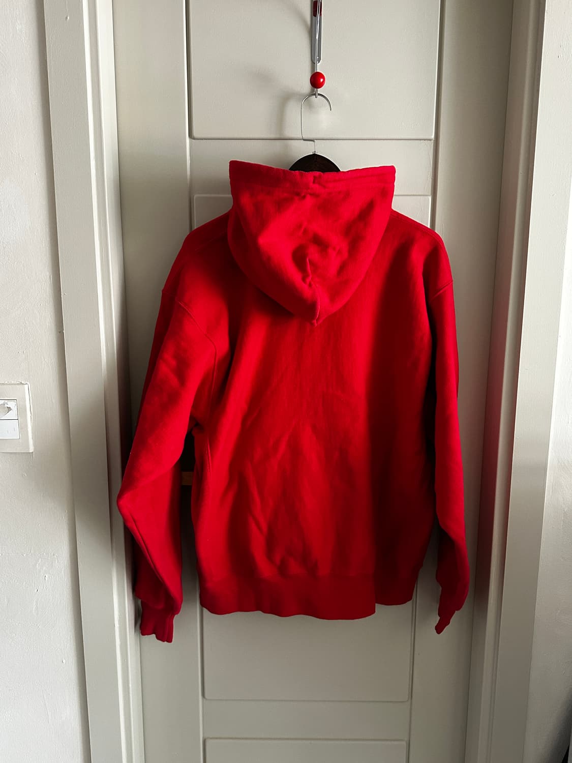 Champion Premium Reverse Weave 레드 후드 상품이미지4