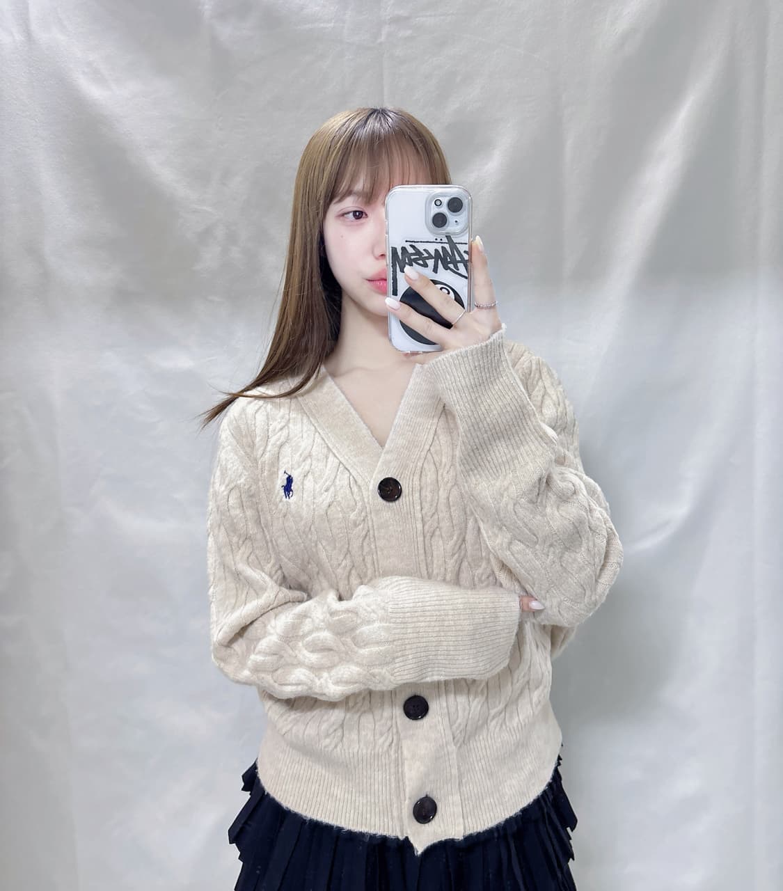 폴로 랄프로렌 네이비포니 가디건  상품이미지2