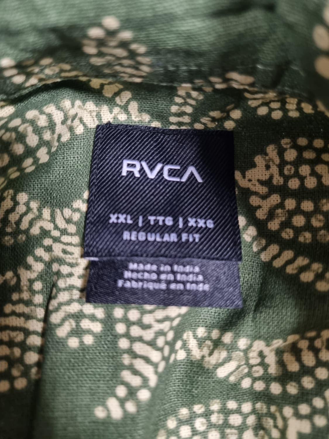 RVCA 루카 남성 반팔 셔츠 상품이미지3
