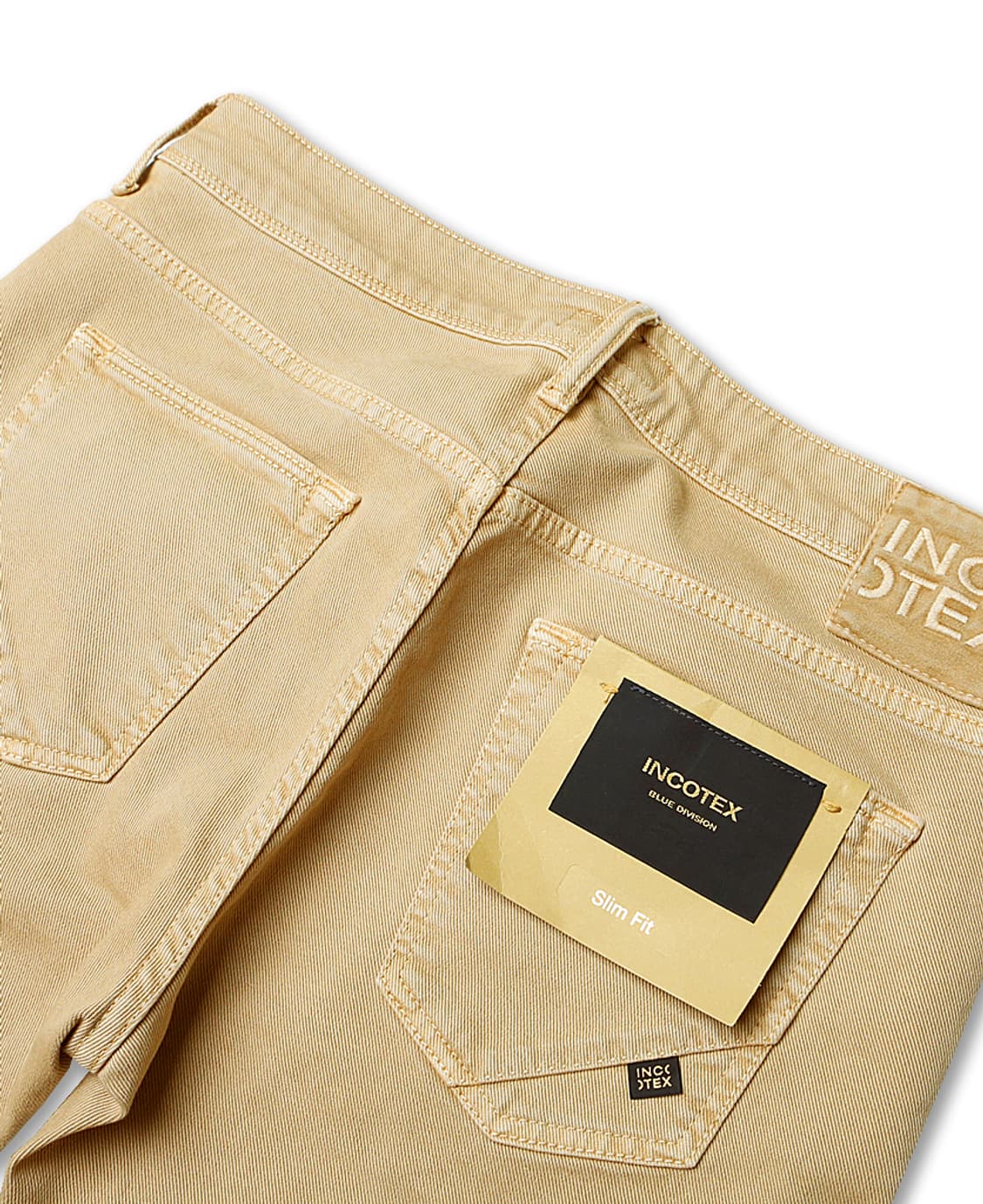 인코텍스 [Incotex] 옐로우 베이지 블루 디비전 이태리 슬림 데님 상품이미지5