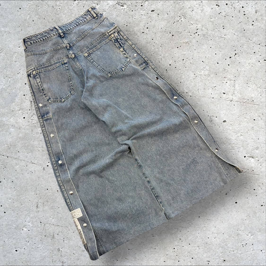 [28] 아디다스 우먼 아디브레이크 데님 와이드 팬츠 D330 상품이미지2