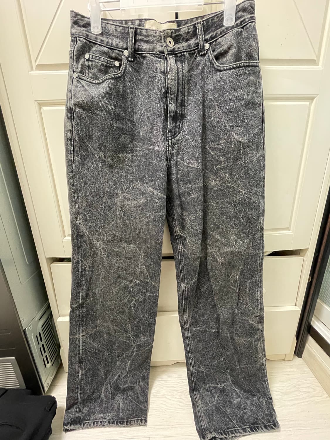 STU 에스티유 크리즈 흑청 데님 m 상품이미지1